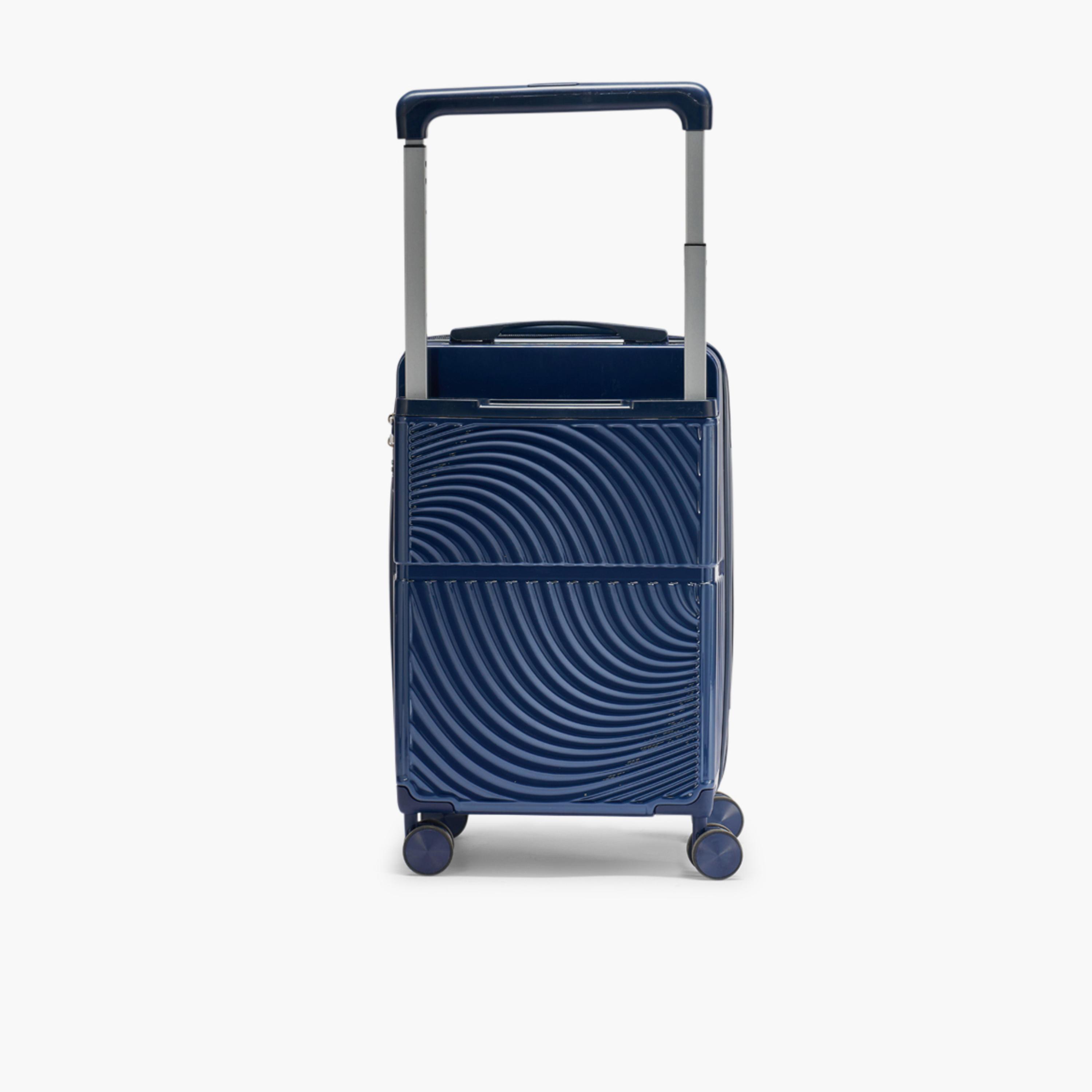 LIMRA 56 CM Small Cabin Polycarbonate with Combination Lock ABS Hard Sided 4-Wheeler Spinner Luggage with Combination Lock-travel-luggagesandbags-luggage-image-6