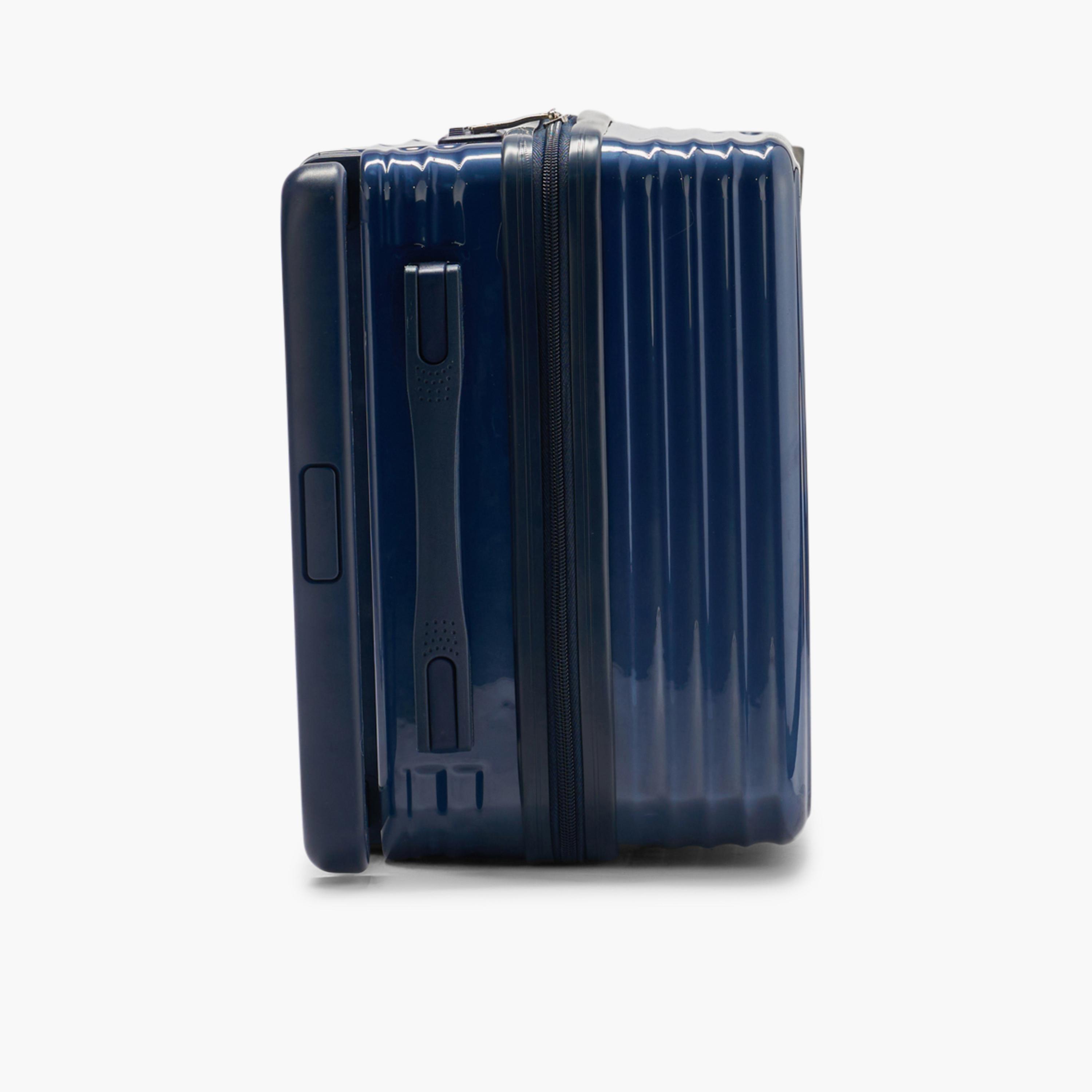 LIMRA 56 CM Small Cabin Polycarbonate with Combination Lock ABS Hard Sided 4-Wheeler Spinner Luggage with Combination Lock-travel-luggagesandbags-luggage-image-8