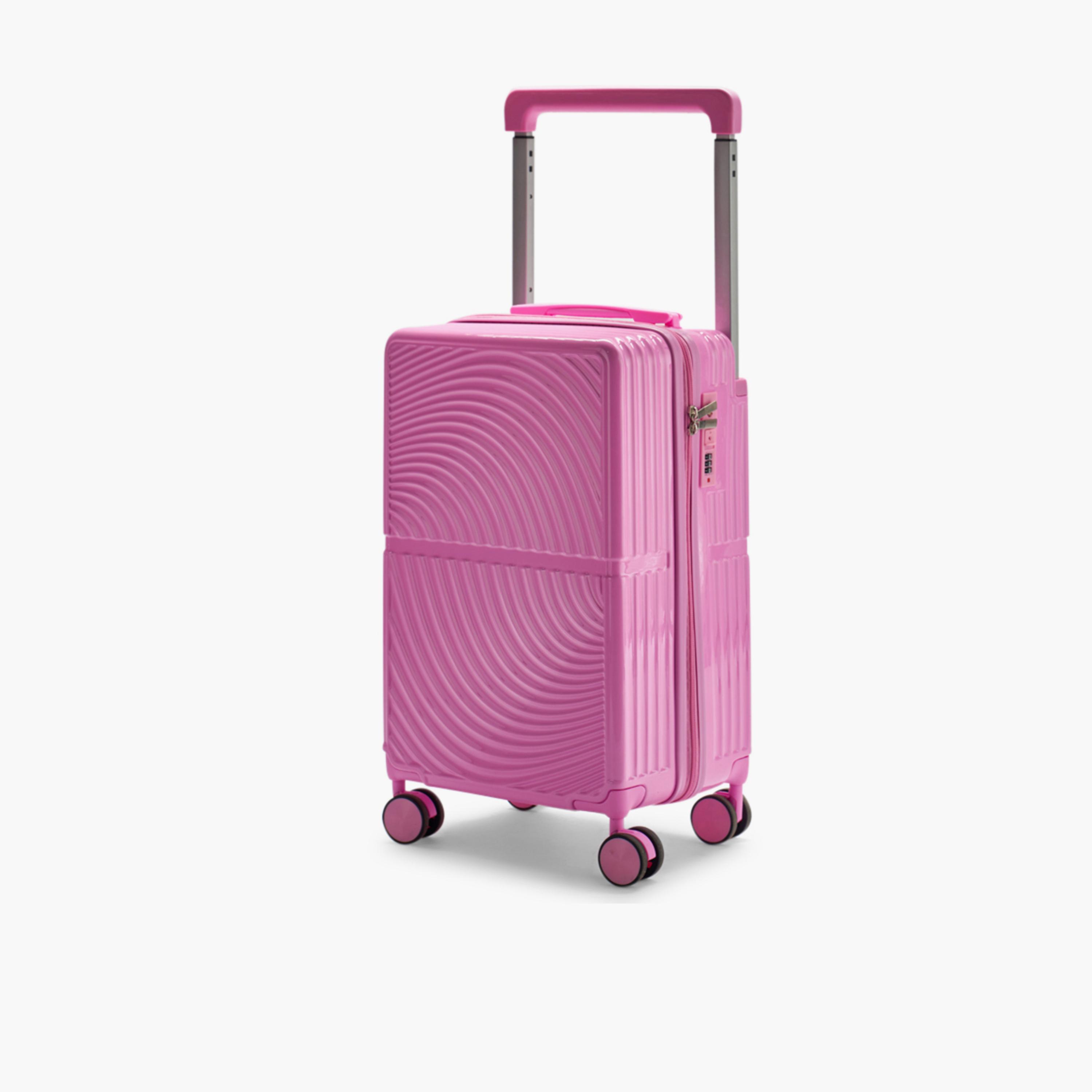LIMRA Set of 2 Polycarbonate with Combination Lock ABS Hard Sided 4-Wheeler Spinner Luggage with Combination Lock-travel-luggagesandbags-luggage-image-5