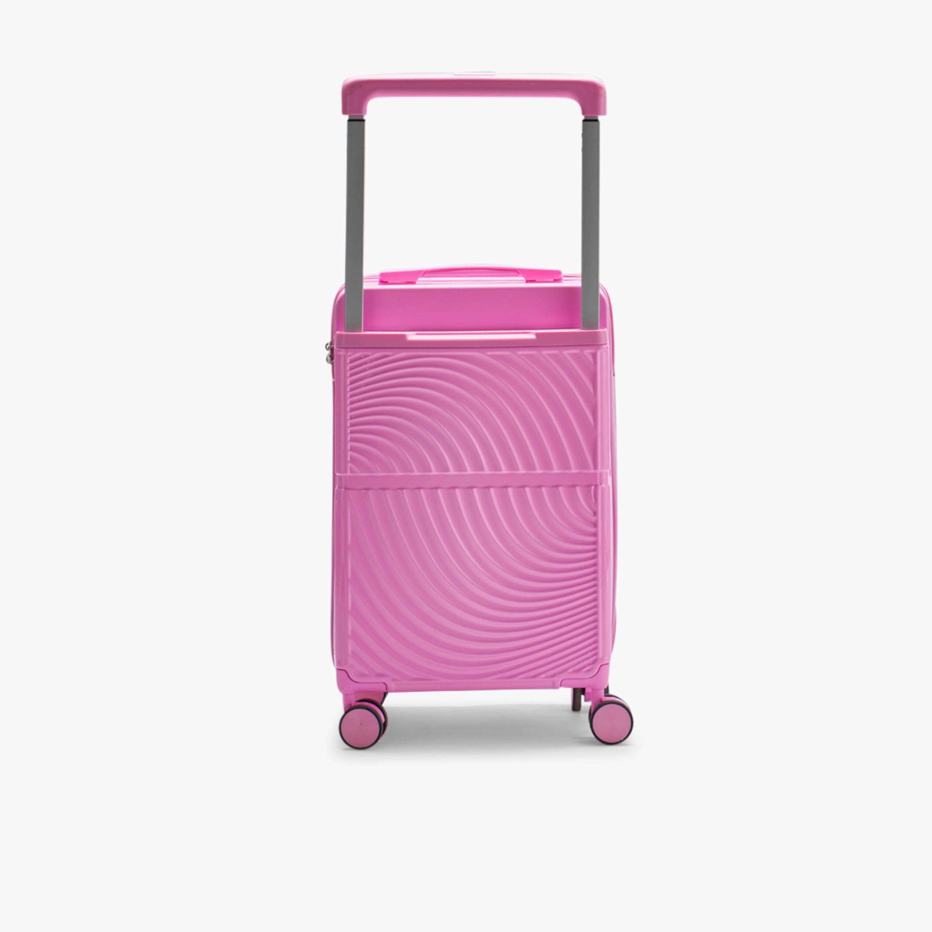 LIMRA Set of 2 Polycarbonate with Combination Lock ABS Hard Sided 4-Wheeler Spinner Luggage with Combination Lock-travel-luggagesandbags-luggage-image-6