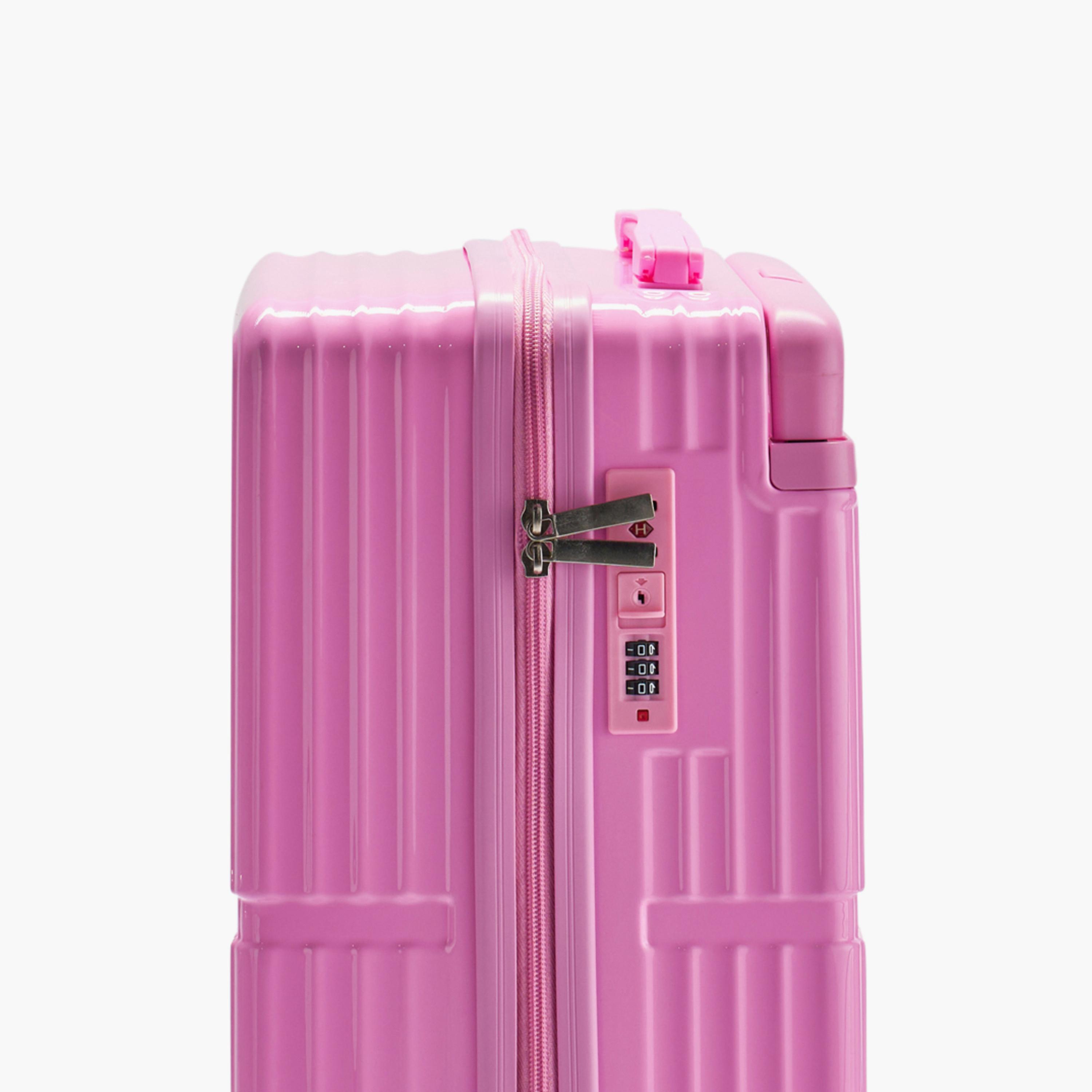 LIMRA Set of 2 Polycarbonate with Combination Lock ABS Hard Sided 4-Wheeler Spinner Luggage with Combination Lock-travel-luggagesandbags-luggage-image-8
