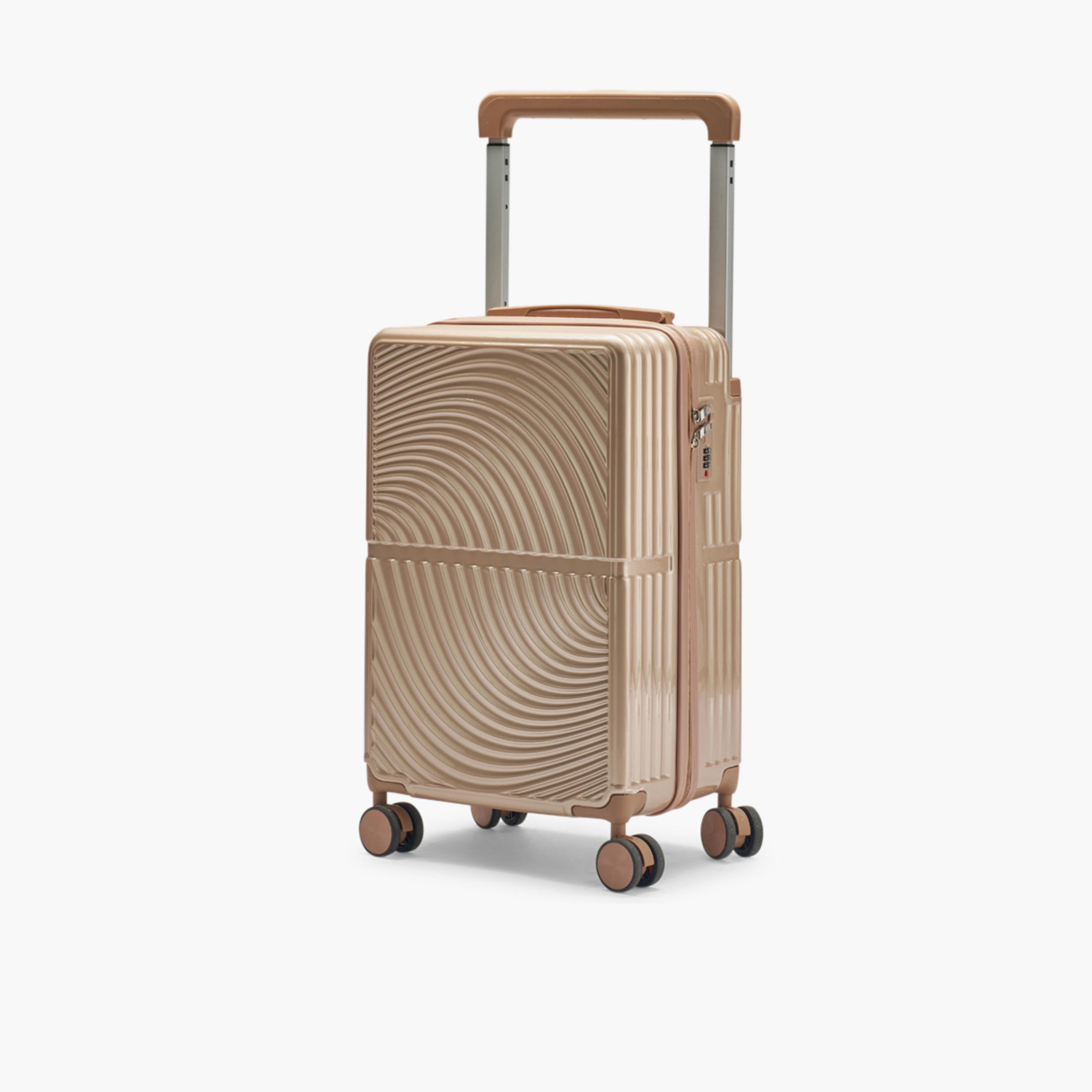 LIMRA Set of 2 Polycarbonate with Combination Lock ABS Hard Sided 4-Wheeler Spinner Luggage with Combination Lock-travel-luggagesandbags-luggage-image-5
