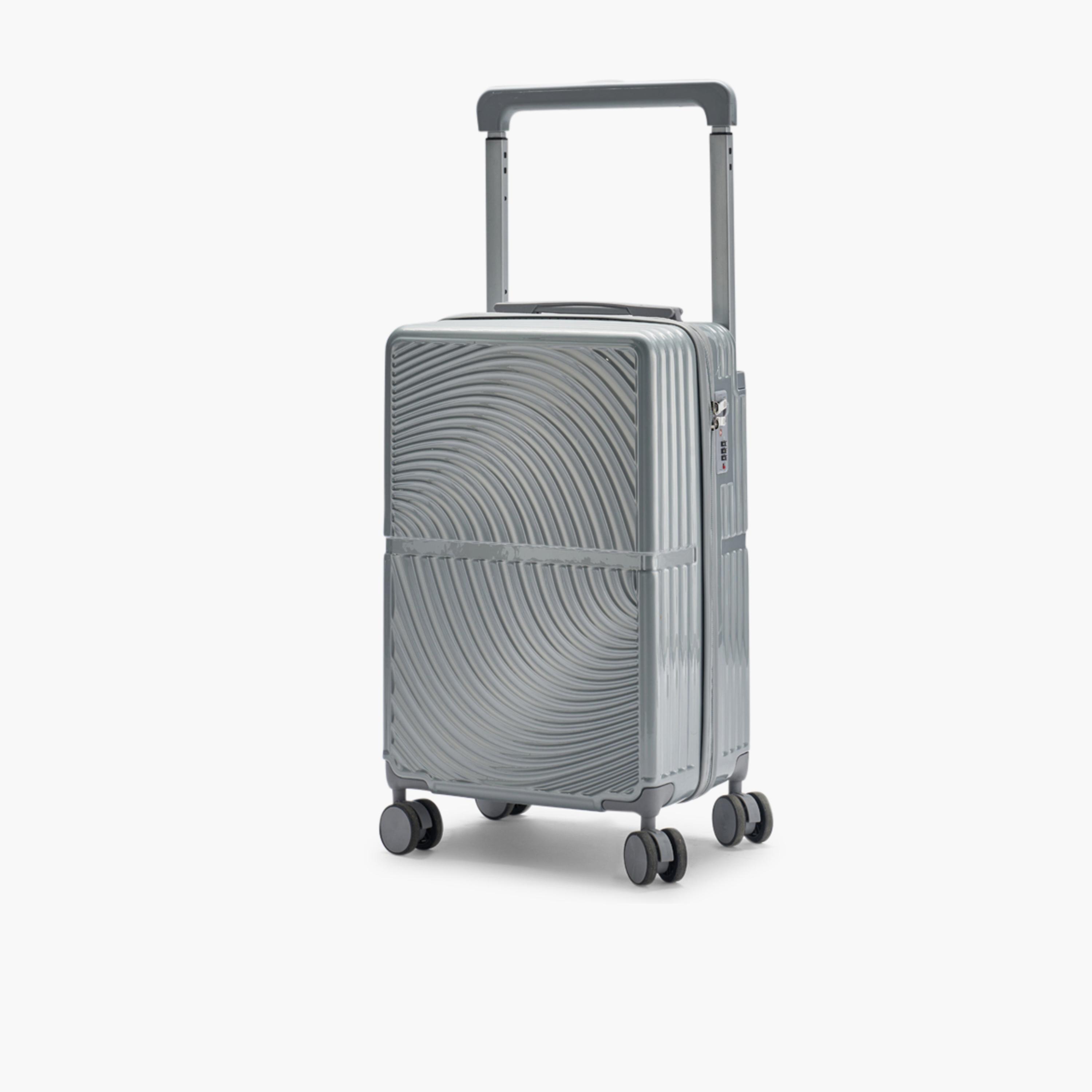 LIMRA Set of 2 Polycarbonate with Combination Lock ABS Hard Sided 4-Wheeler Spinner Luggage with Combination Lock-travel-luggagesandbags-luggage-image-5