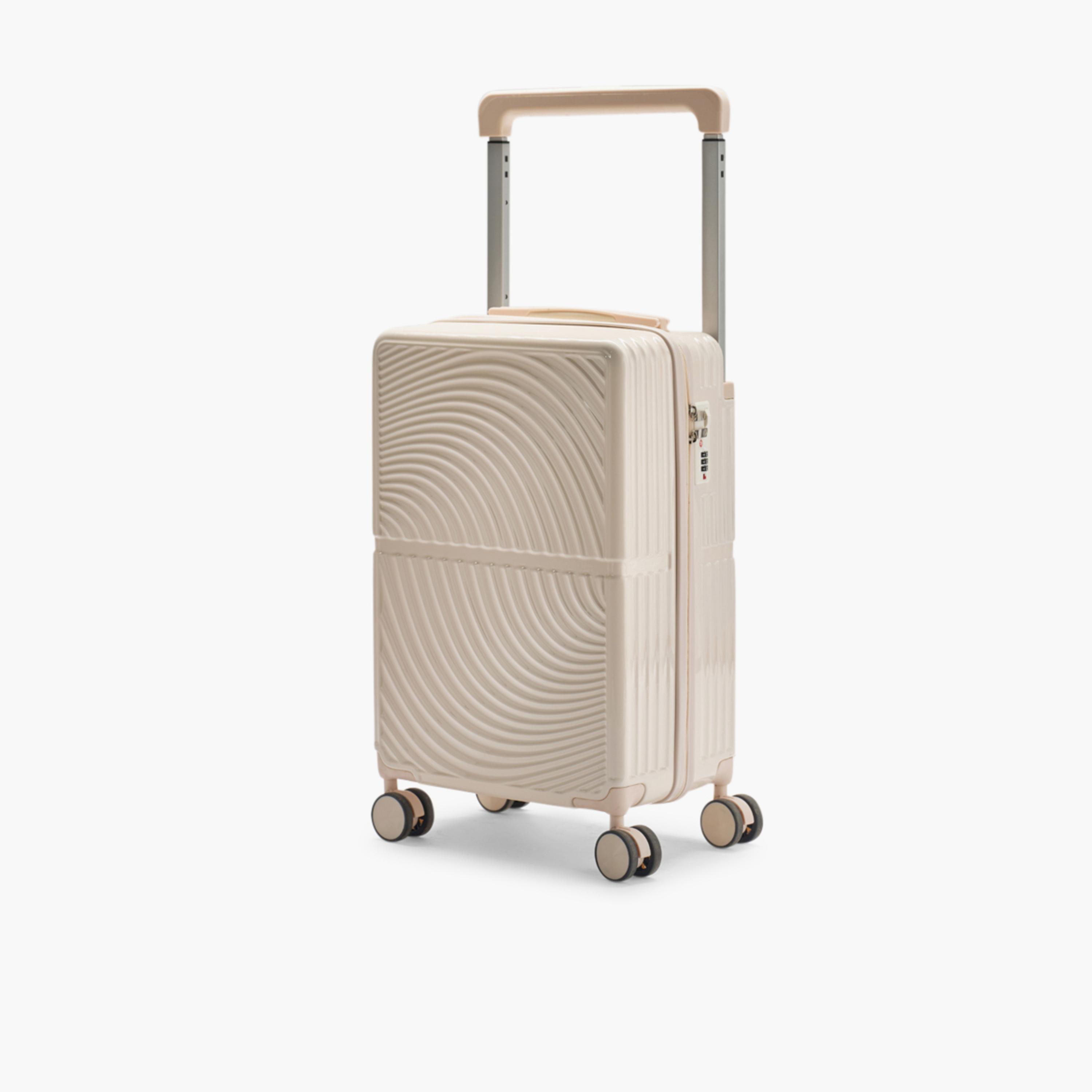 LIMRA Set of 2 Polycarbonate with Combination Lock ABS Hard Sided 4-Wheeler Spinner Luggage with Combination Lock-travel-luggagesandbags-luggage-image-5