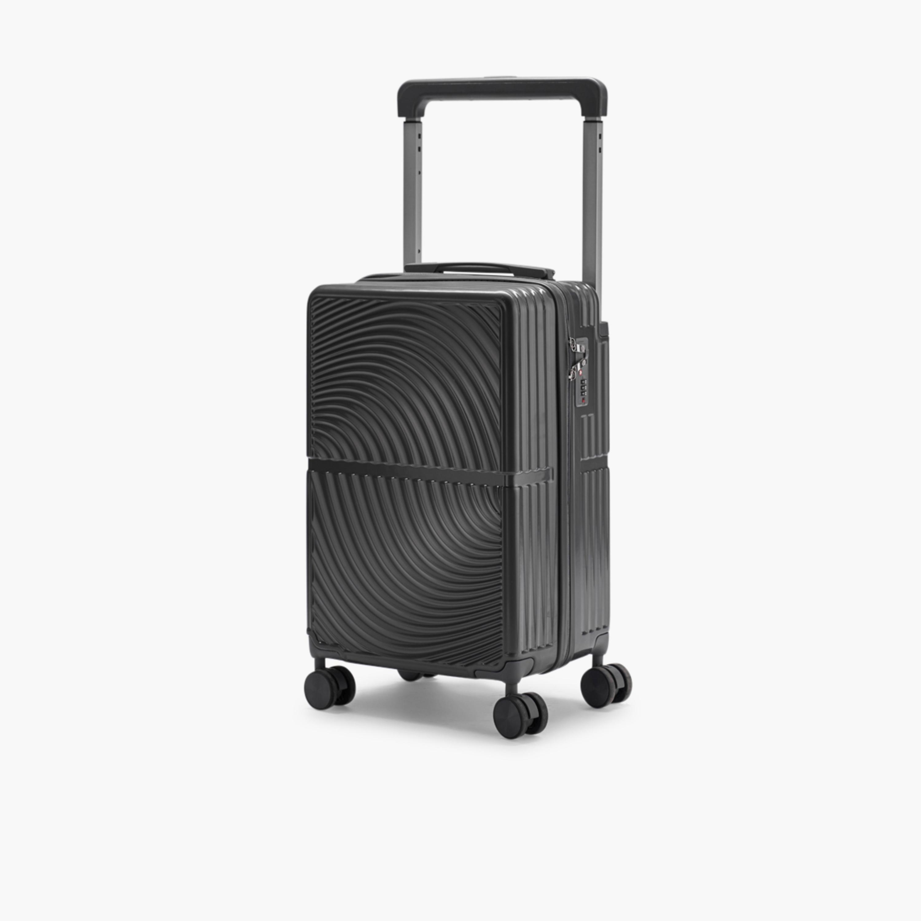 LIMRA Set of 2 Polycarbonate with Combination Lock ABS Hard Sided 4-Wheeler Spinner Luggage with Combination Lock-travel-luggagesandbags-luggage-image-5