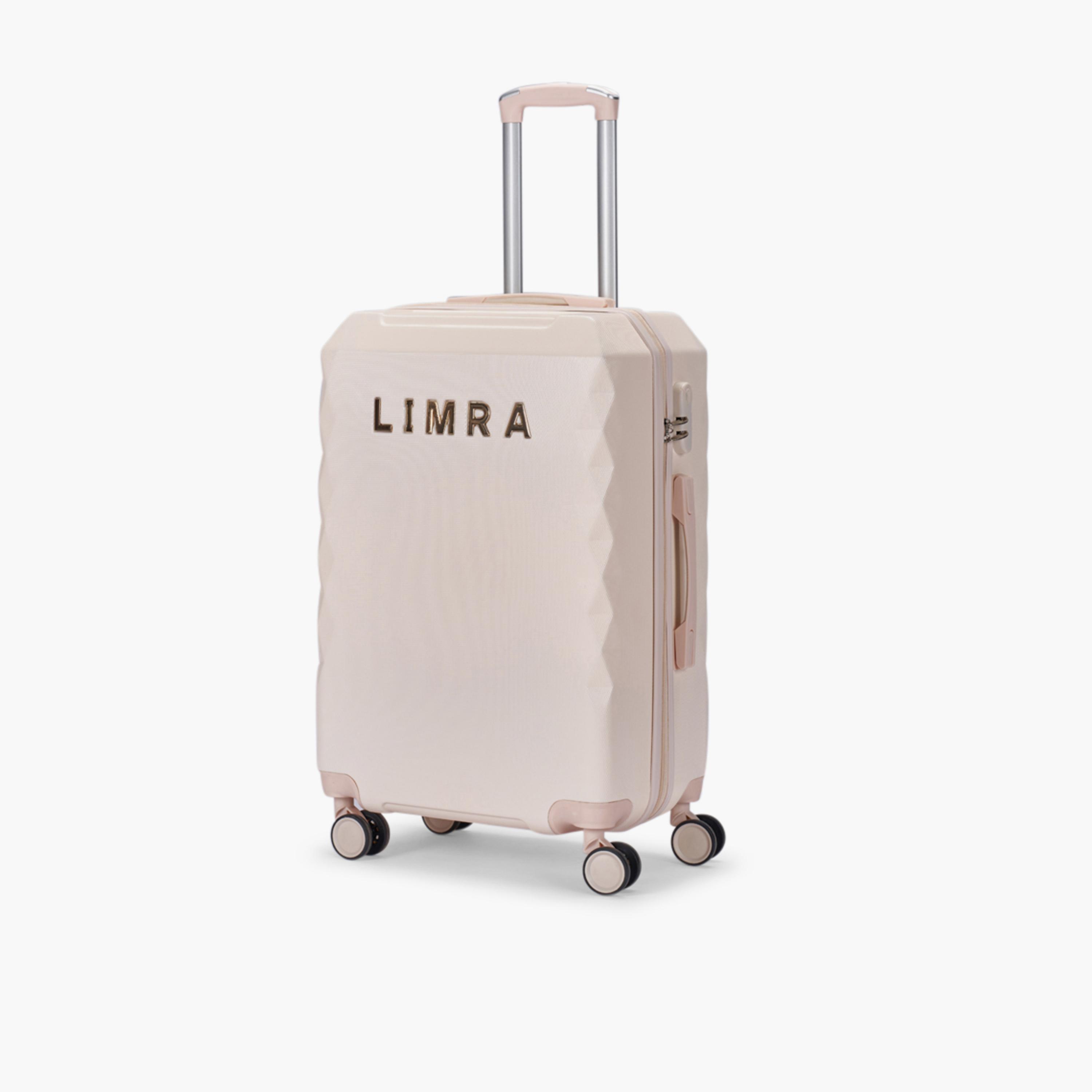 LIMRA 56 CM Small Cabin ABS Hard Sided 4-Wheeler Spinner Luggage with Combination Lock-travel-luggagesandbags-luggage-image-1