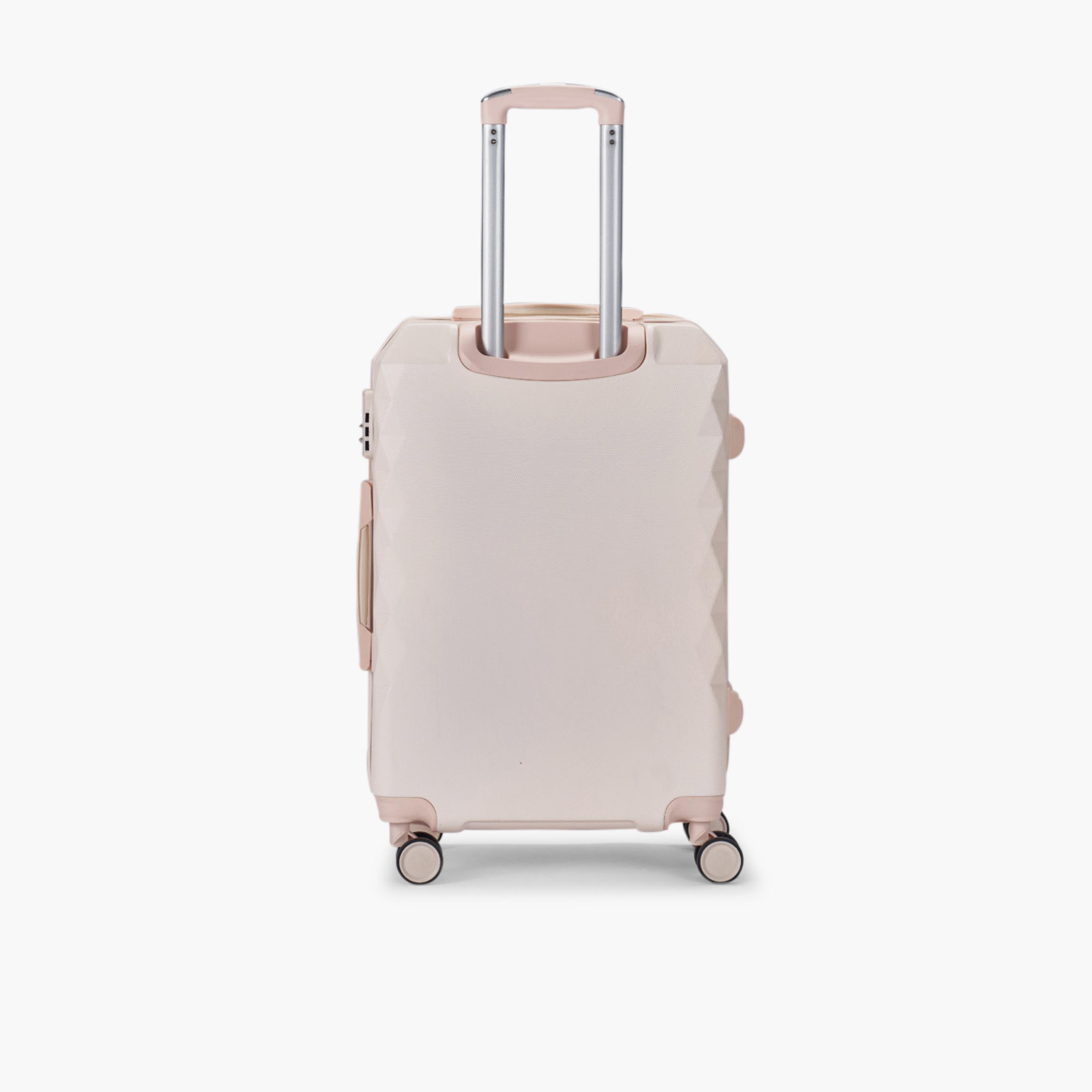 LIMRA 56 CM Small Cabin ABS Hard Sided 4-Wheeler Spinner Luggage with Combination Lock-travel-luggagesandbags-luggage-image-6