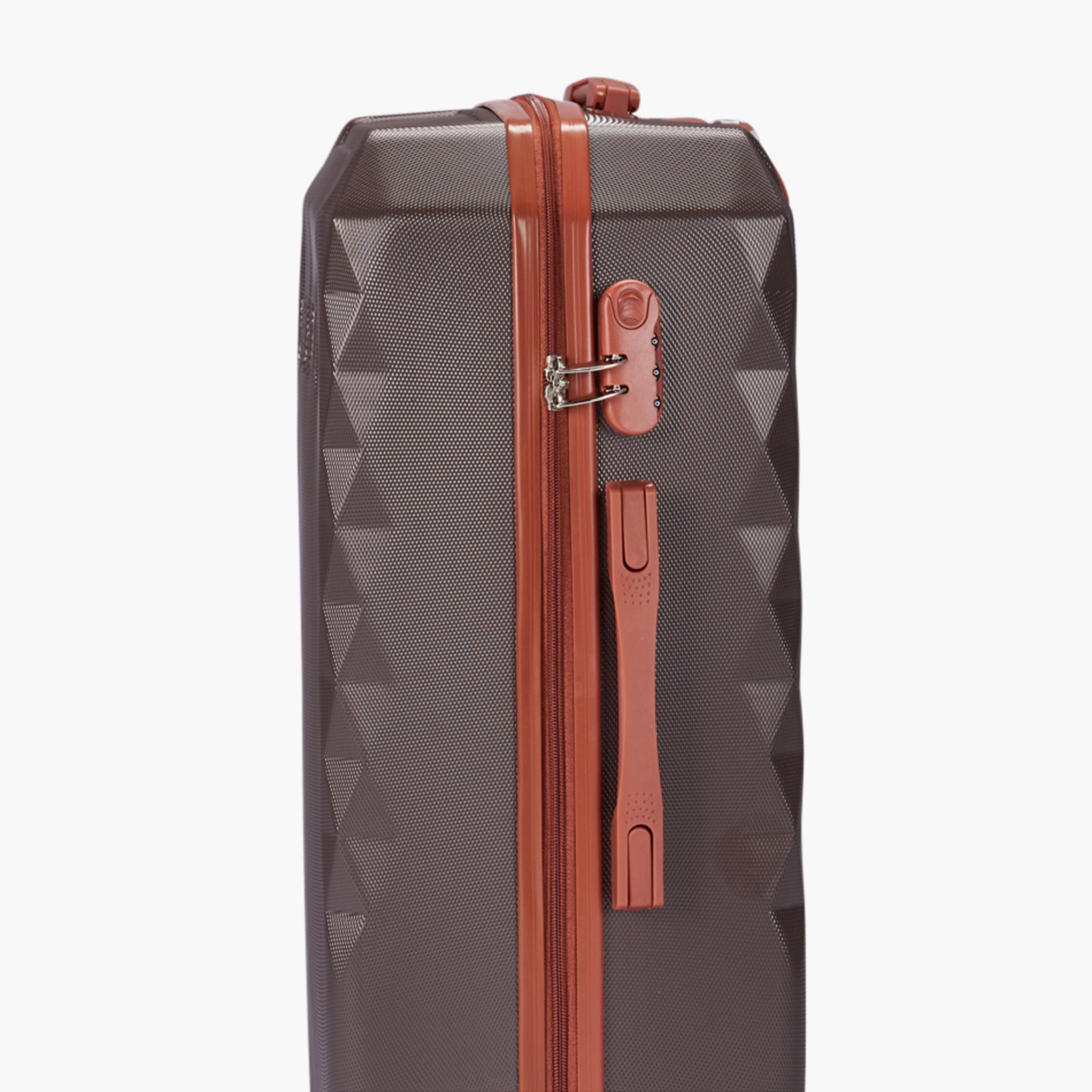 LIMRA 56 CM Small Cabin ABS Hard Sided 4-Wheeler Spinner Luggage with Combination Lock-travel-luggagesandbags-luggage-image-5