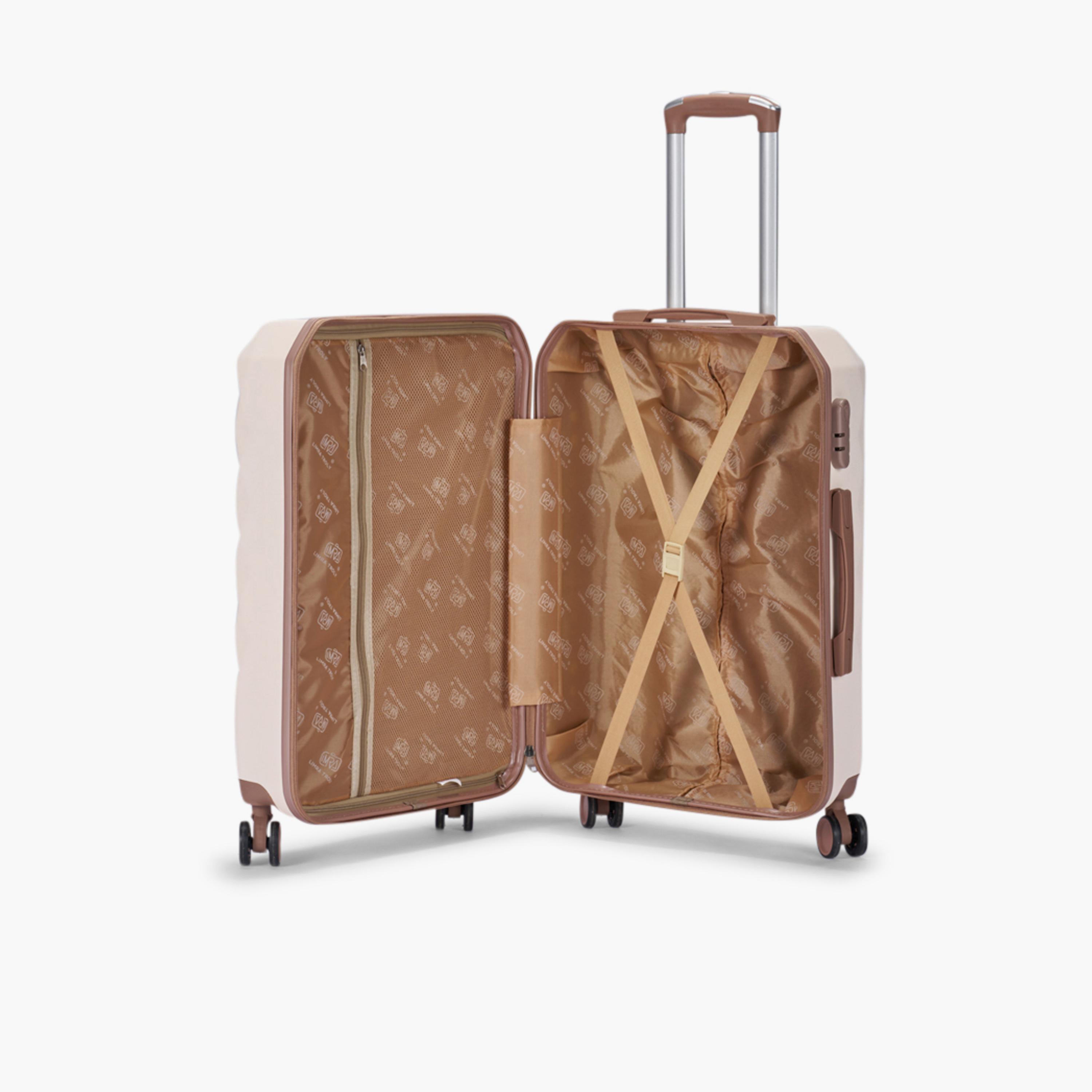 LIMRA 56 CM Small Cabin ABS Hard Sided 4-Wheeler Spinner Luggage with Combination Lock-travel-luggagesandbags-luggage-image-6