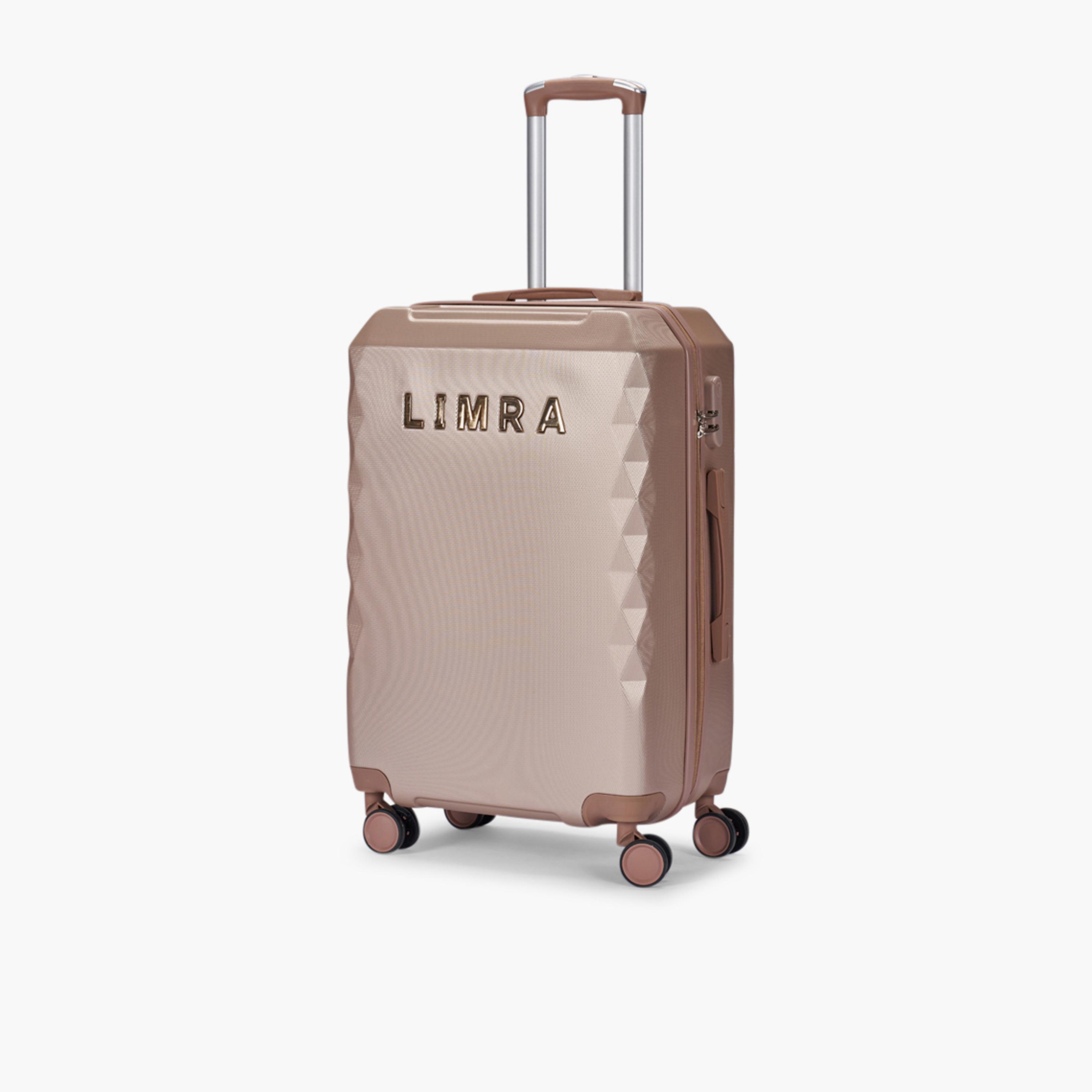 LIMRA 56 CM Small Cabin ABS Hard Sided 4-Wheeler Spinner Luggage with Combination Lock-travel-luggagesandbags-luggage-image-1