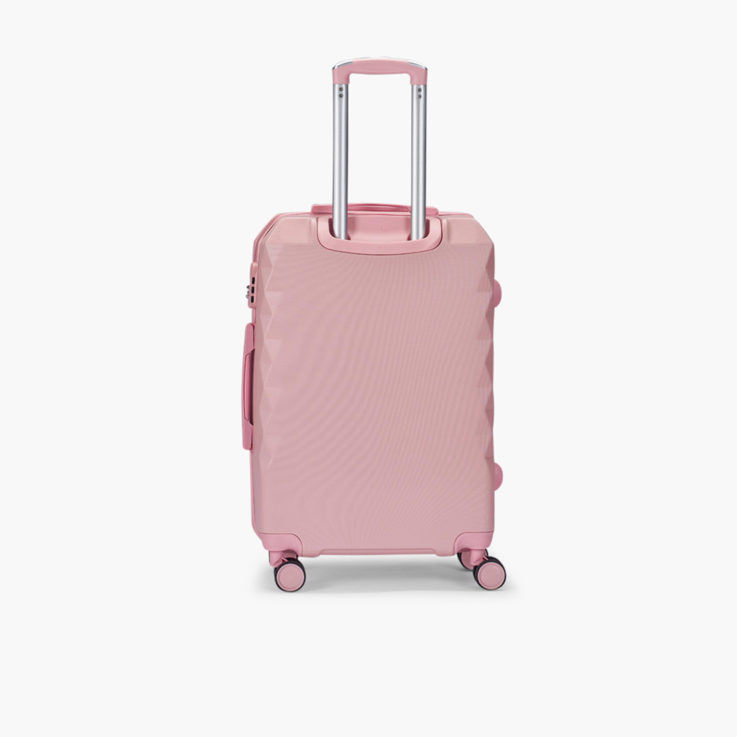 LIMRA 56 CM Small Cabin ABS Hard Sided 4-Wheeler Spinner Luggage with Combination Lock-travel-luggagesandbags-luggage-image-6