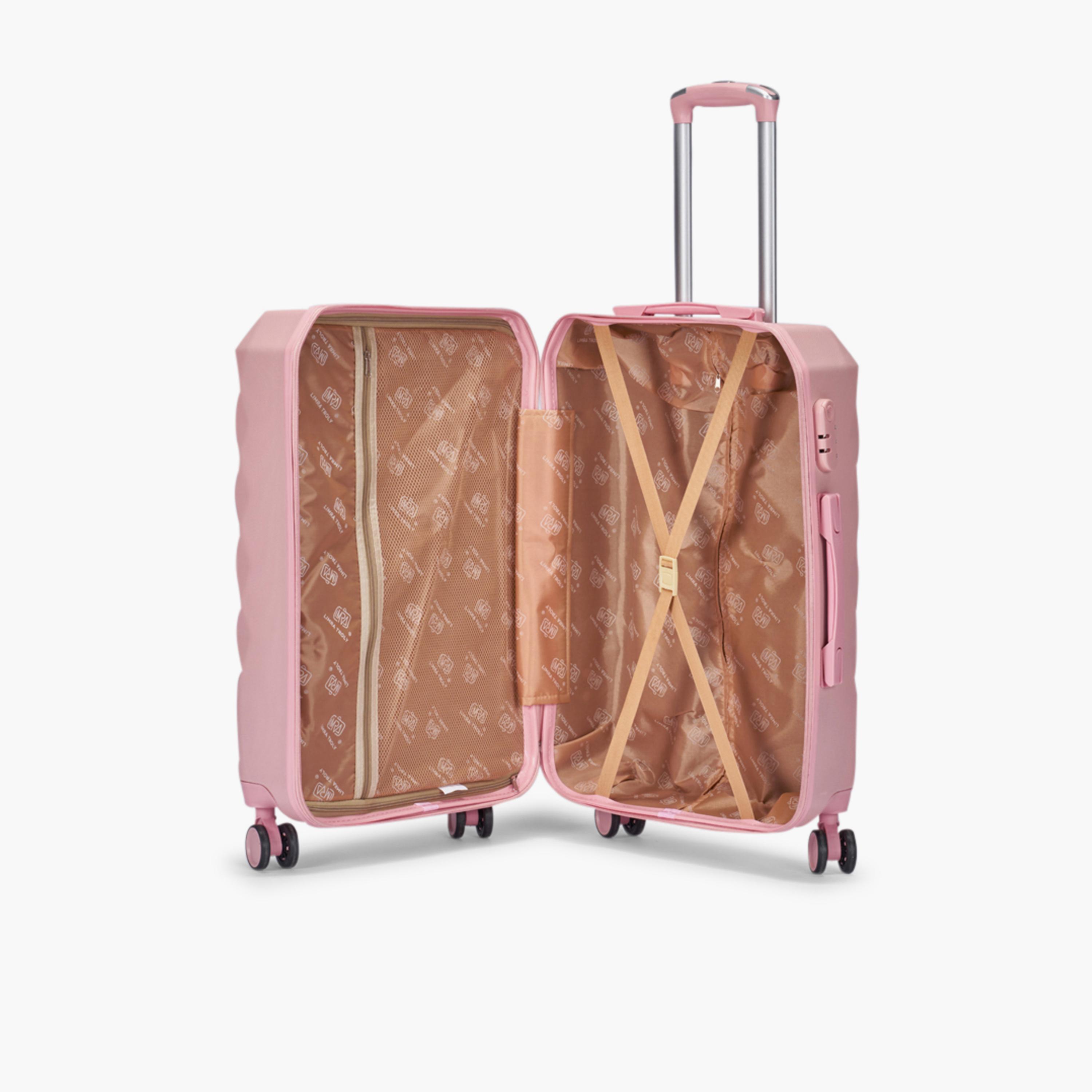 LIMRA 56 CM Small Cabin ABS Hard Sided 4-Wheeler Spinner Luggage with Combination Lock-travel-luggagesandbags-luggage-image-8