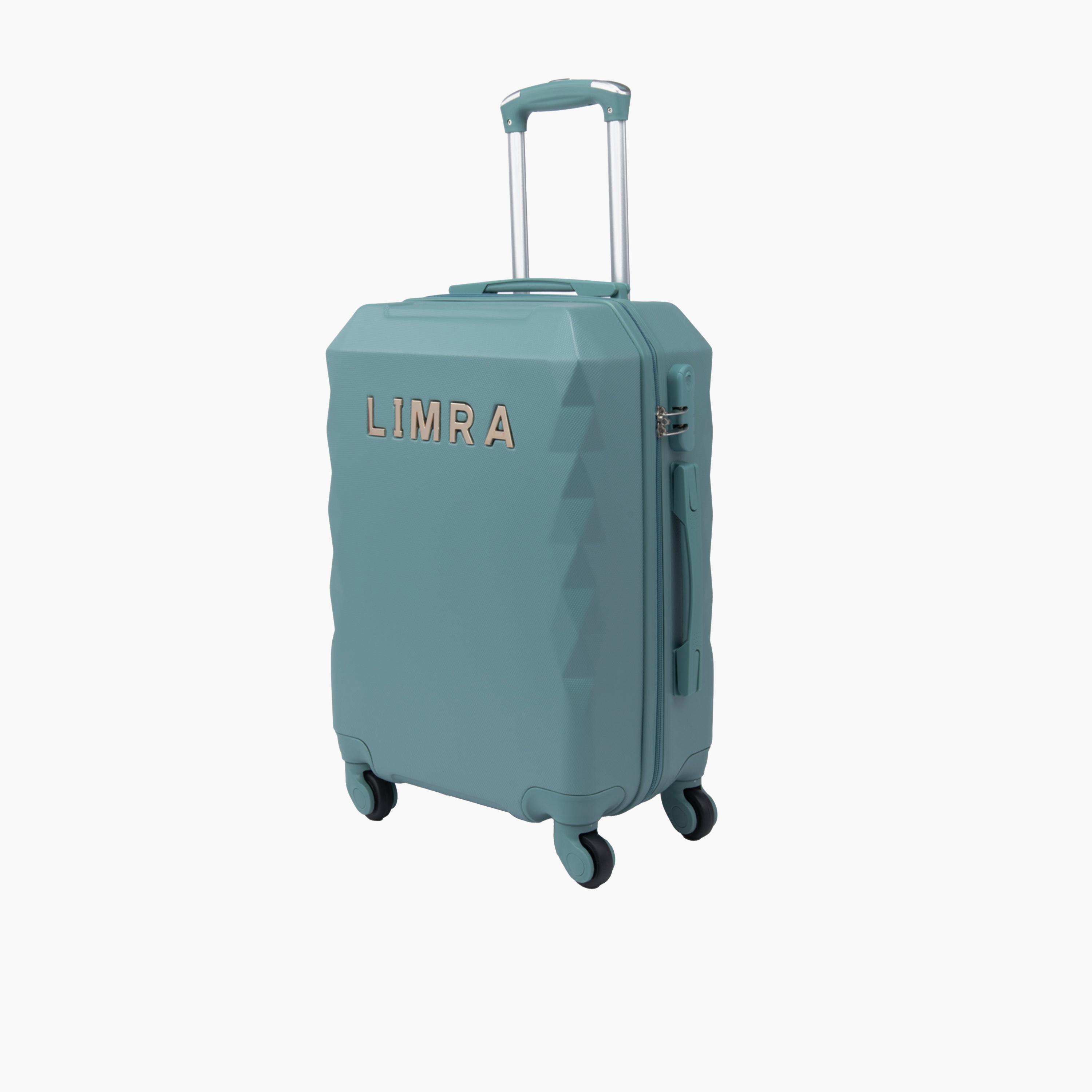 LIMRA 56 CM Small Cabin ABS Hard Sided 4-Wheeler Spinner Luggage with Combination Lock-travel-luggagesandbags-luggage-image-1