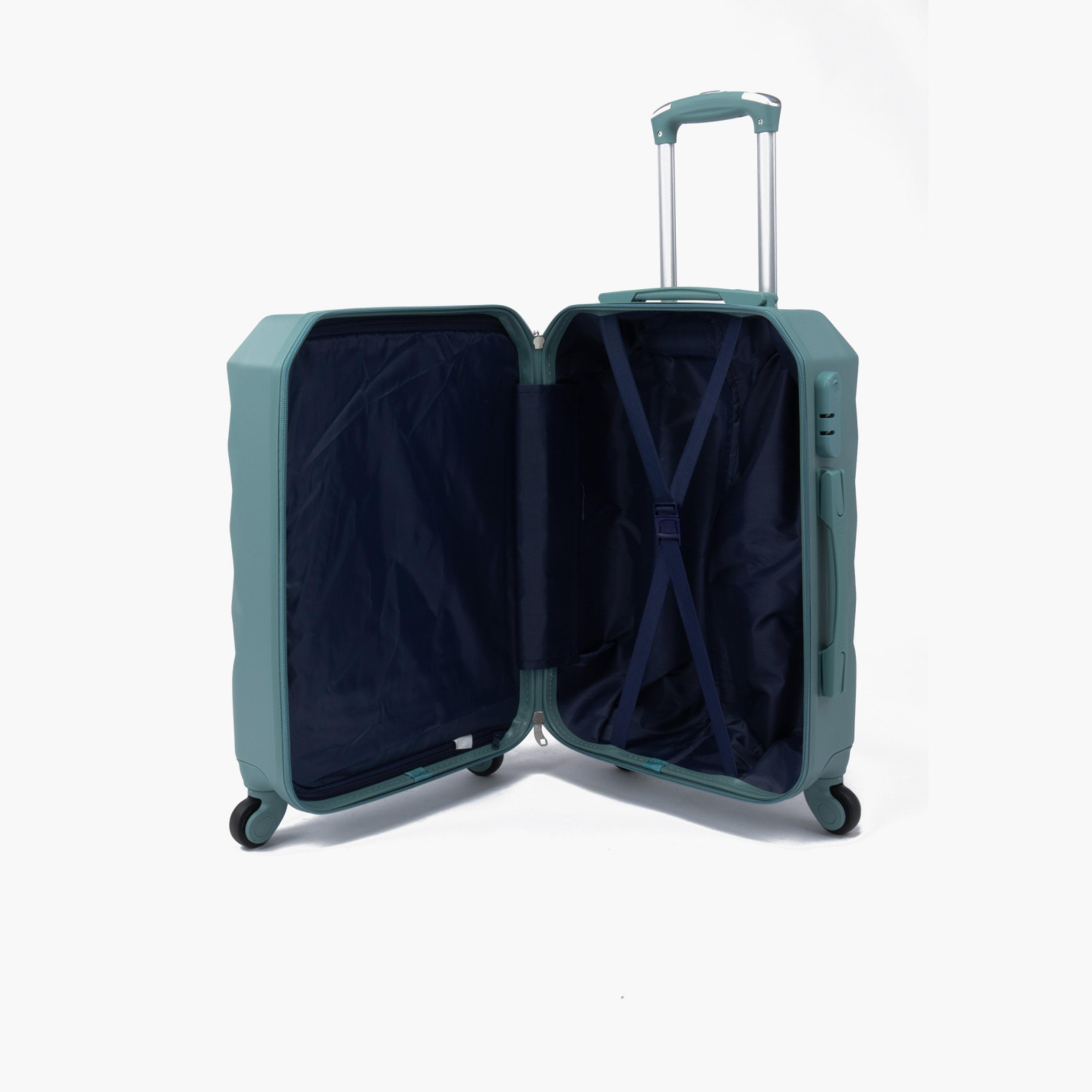 LIMRA 56 CM Small Cabin ABS Hard Sided 4-Wheeler Spinner Luggage with Combination Lock-travel-luggagesandbags-luggage-image-6