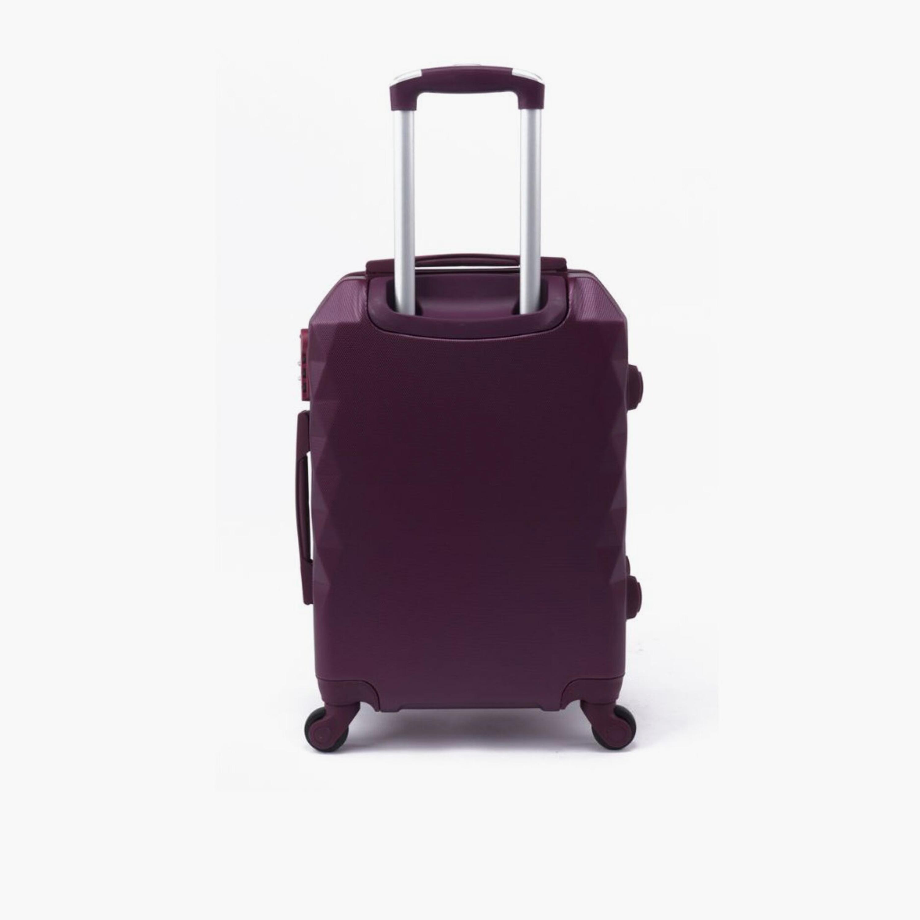 LIMRA 56 CM Small Cabin ABS Hard Sided 4-Wheeler Spinner Luggage with Combination Lock-travel-luggagesandbags-luggage-image-5