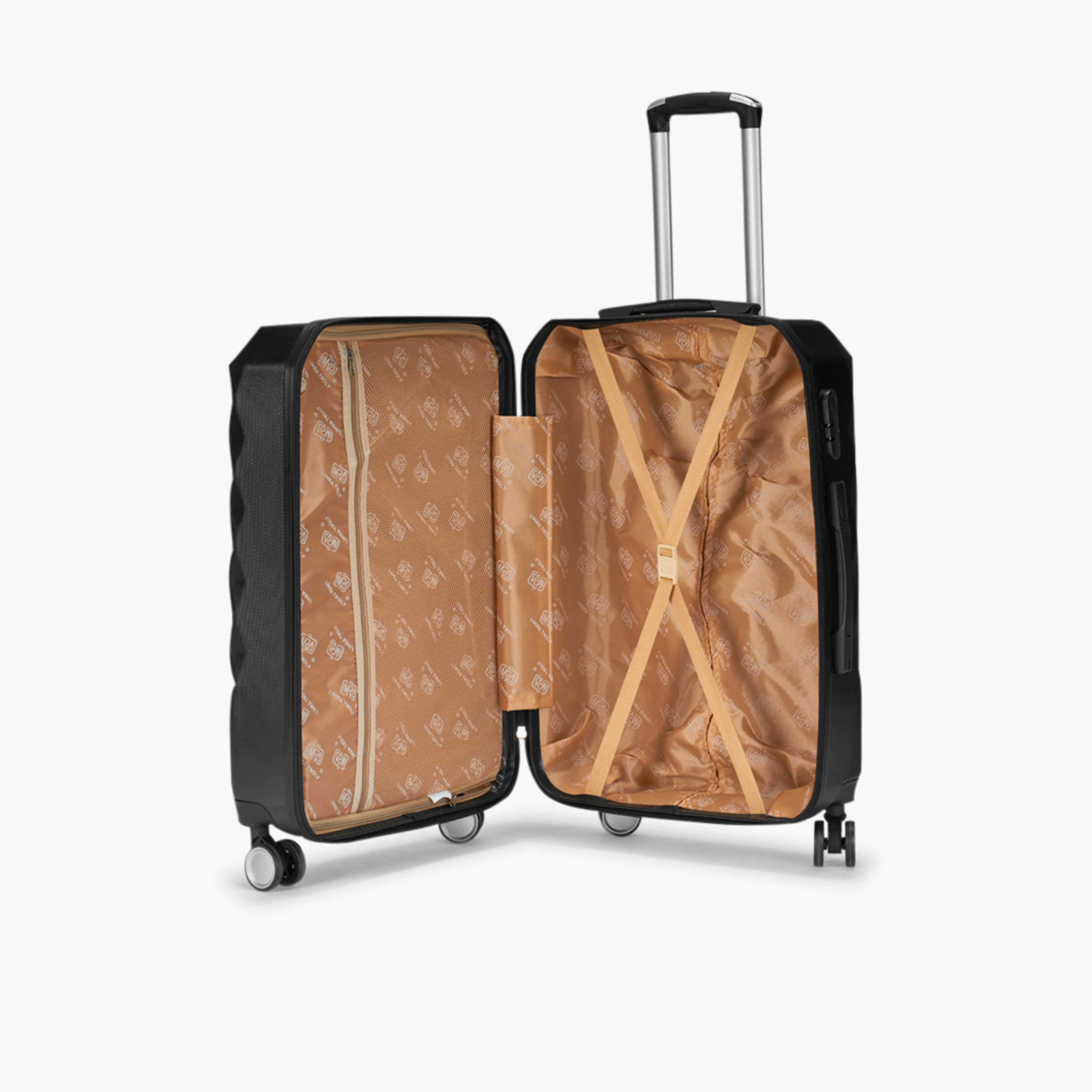 LIMRA 56 CM Small Cabin ABS Hard Sided 4-Wheeler Spinner Luggage with Combination Lock-travel-luggagesandbags-luggage-image-8