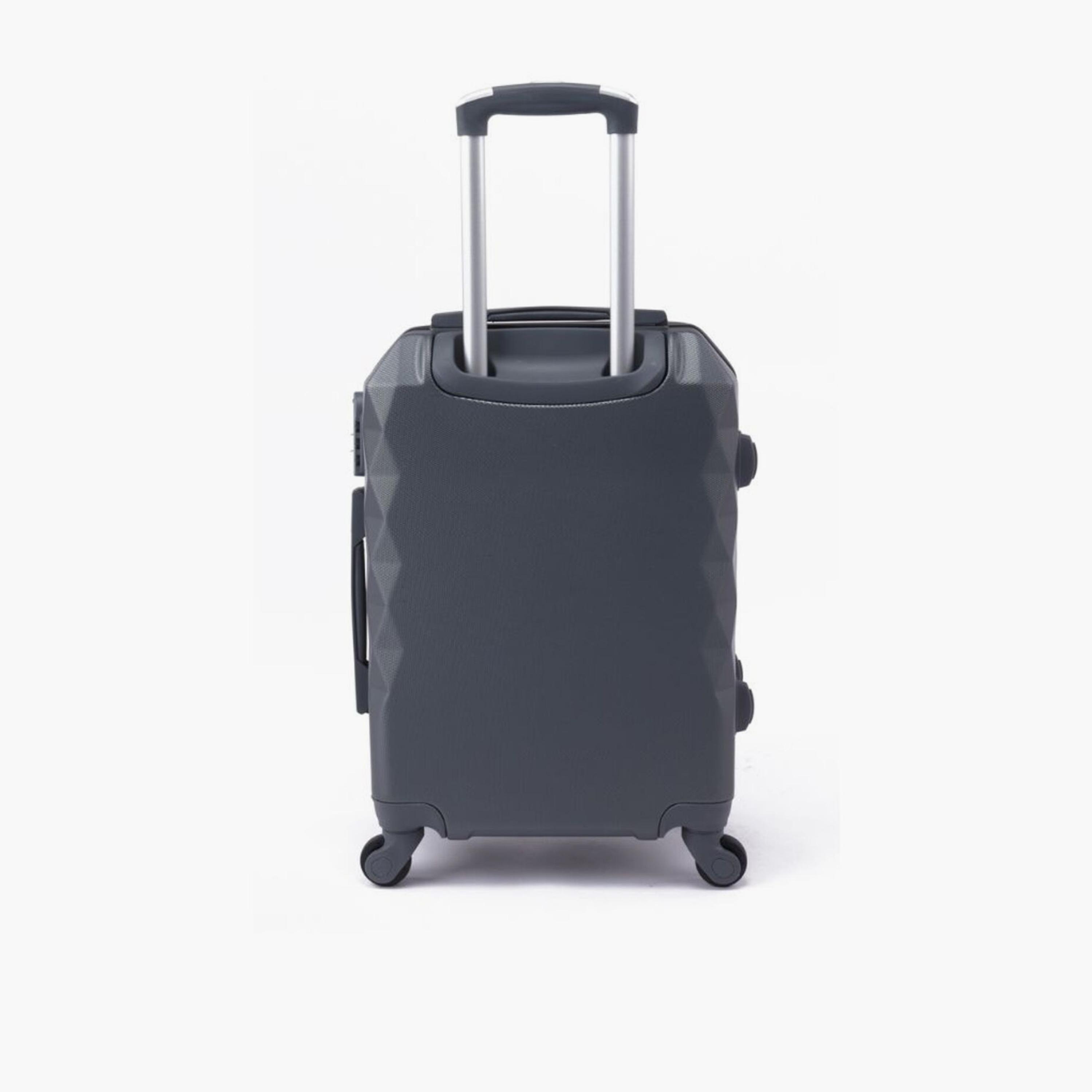 LIMRA 56 CM Small Cabin ABS Hard Sided 4-Wheeler Spinner Luggage with Combination Lock-travel-luggagesandbags-luggage-image-5