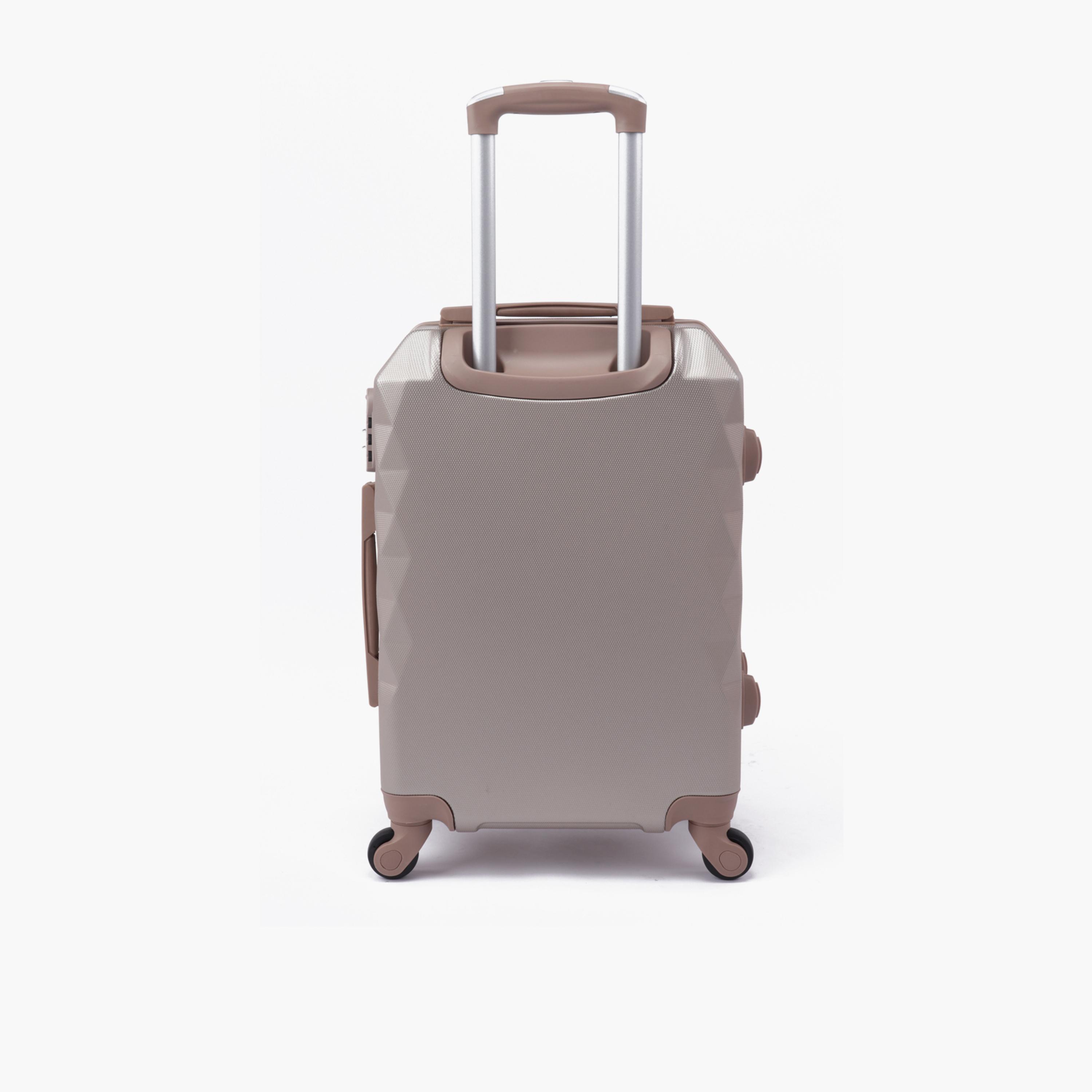 LIMRA Set of 5 ABS Hard Sided 4-Wheeler Spinner Luggage with Combination Lock-travel-luggagesandbags-luggage-image-5