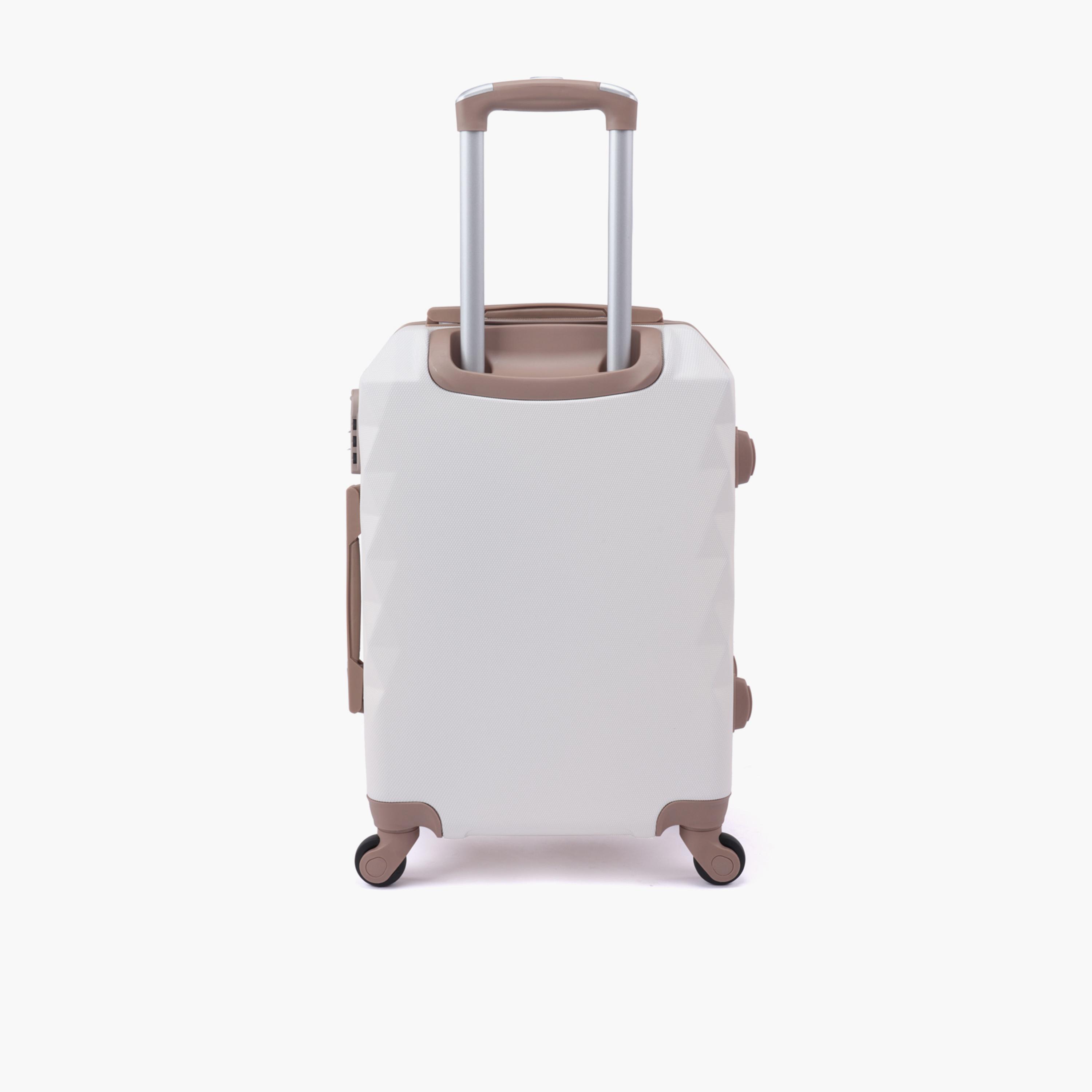 LIMRA Set of 5 ABS Hard Sided 4-Wheeler Spinner Luggage with Combination Lock-travel-luggagesandbags-luggage-image-5