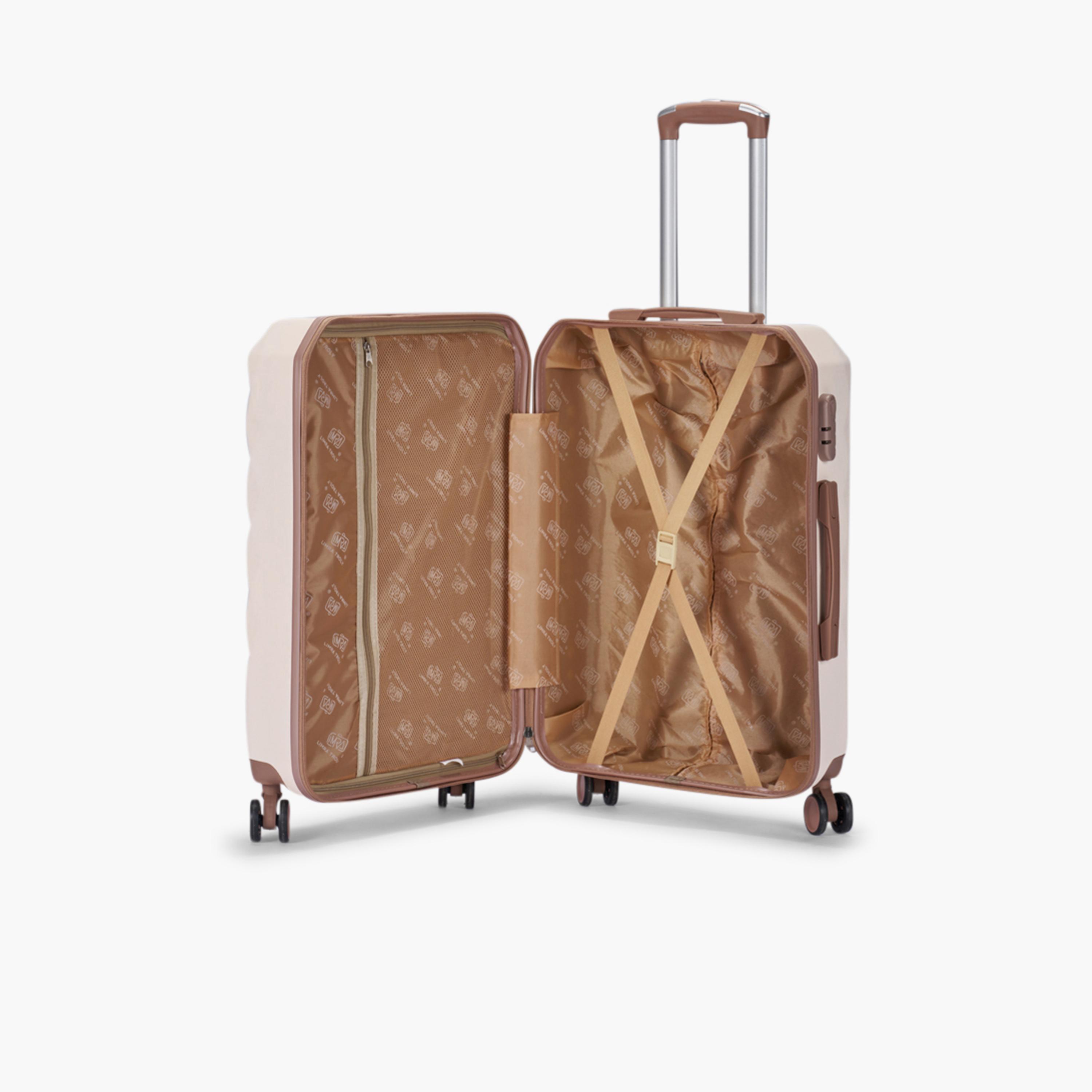 LIMRA Set of 5 ABS Hard Sided 4-Wheeler Spinner Luggage with Combination Lock-travel-luggagesandbags-luggage-image-6
