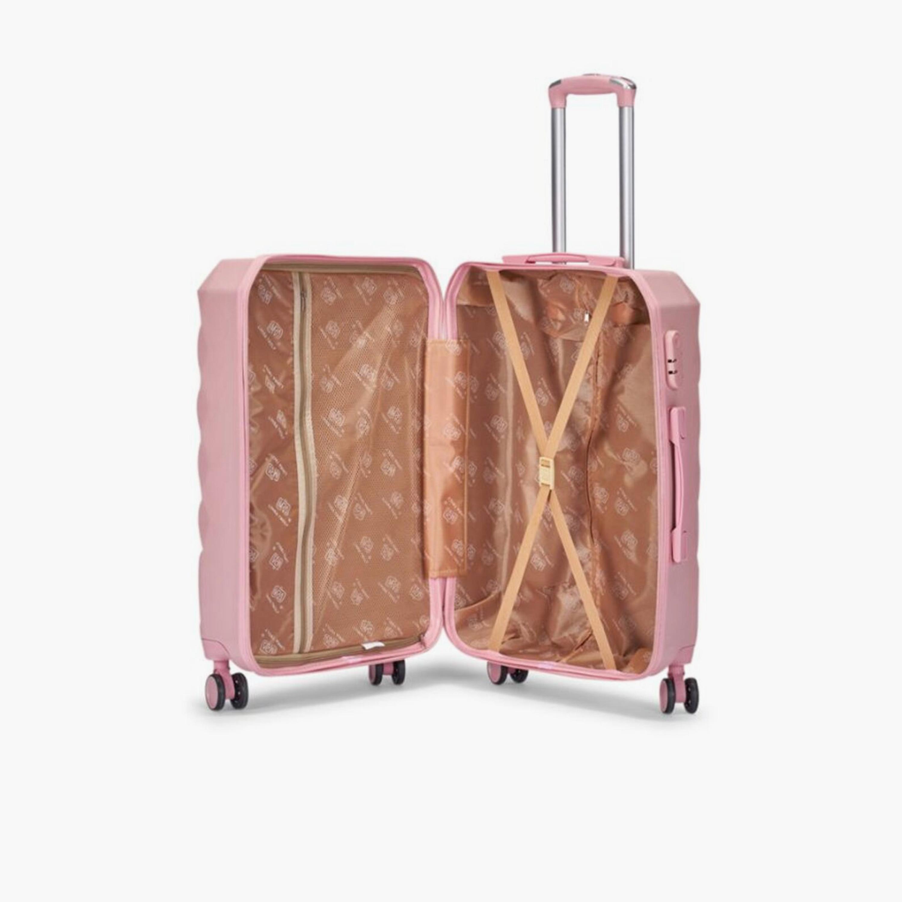 LIMRA Set of 5 ABS Hard Sided 4-Wheeler Spinner Luggage with Combination Lock-travel-luggagesandbags-luggage-image-4