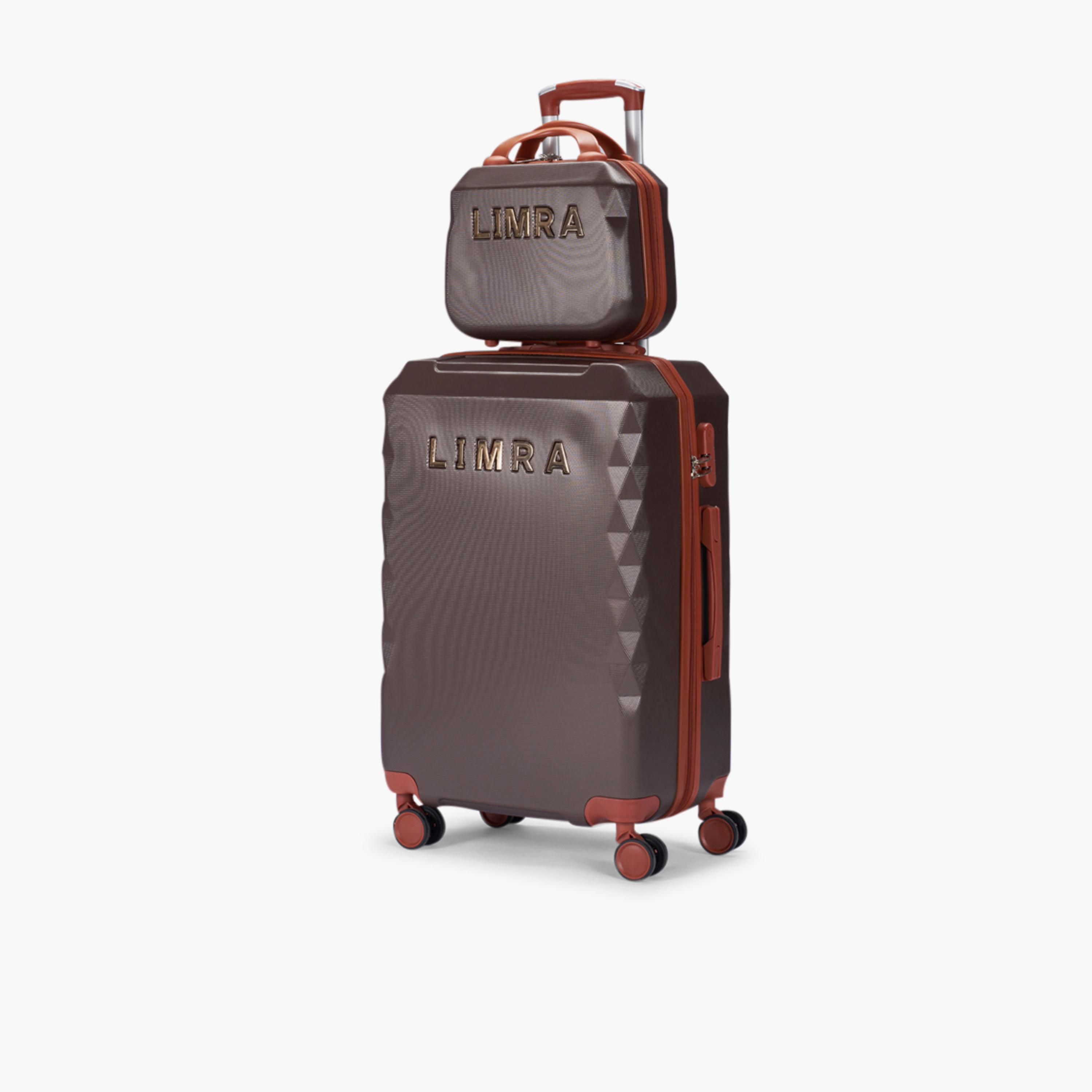LIMRA Set of 5 ABS Hard Sided 4-Wheeler Spinner Luggage with Combination Lock-travel-luggagesandbags-luggage-image-6