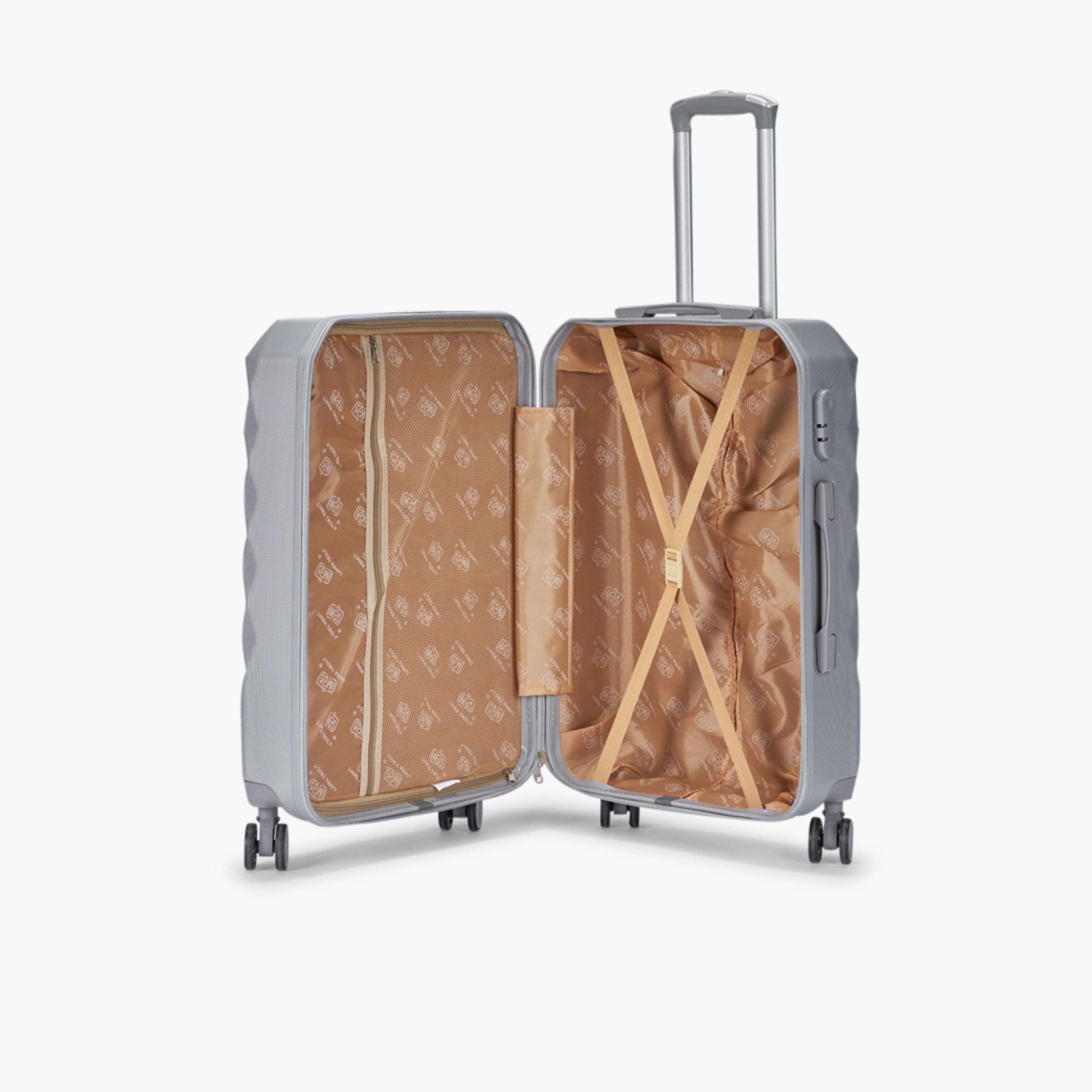 LIMRA Set of 5 ABS Hard Sided 4-Wheeler Spinner Luggage with Combination Lock-travel-luggagesandbags-luggage-image-6