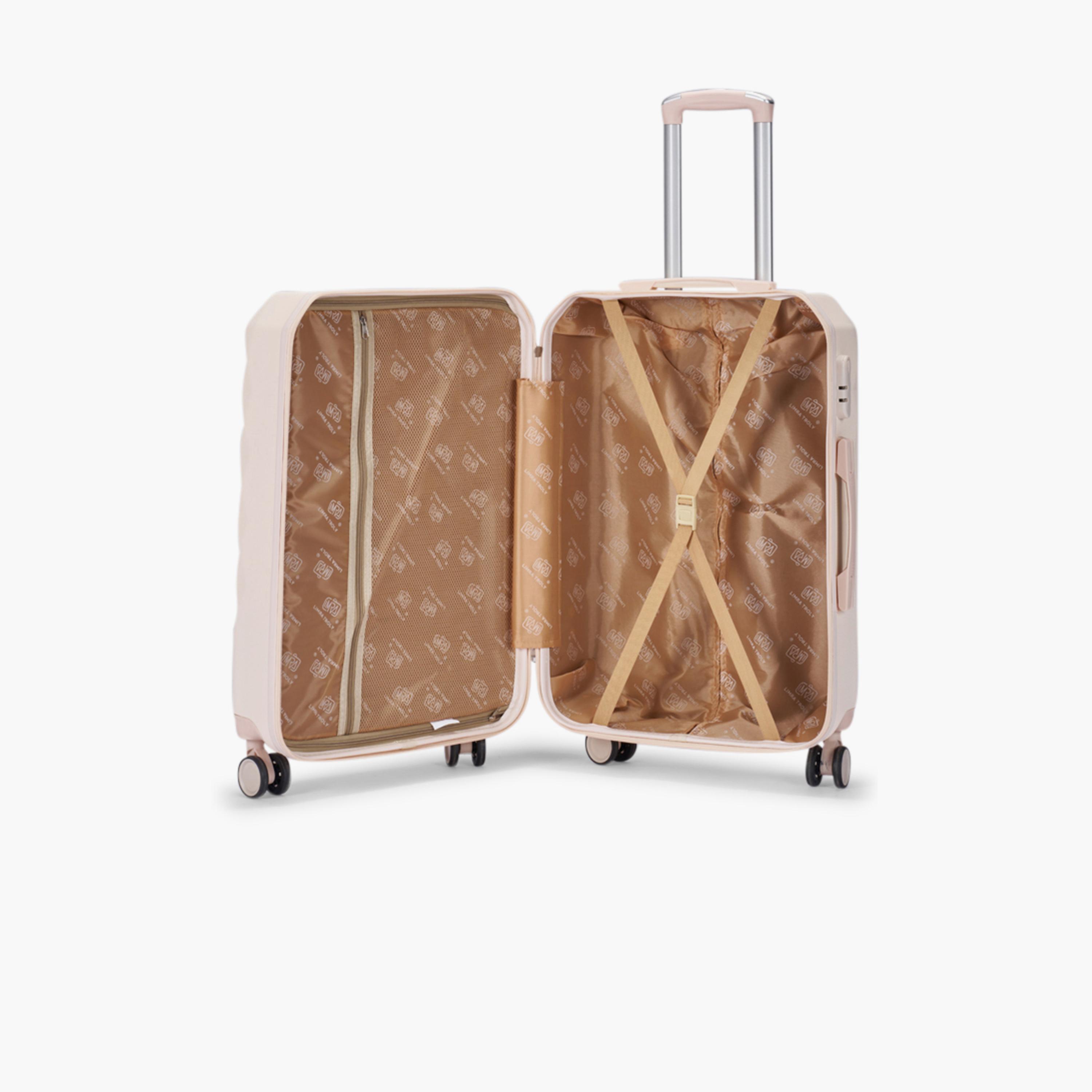 LIMRA Set of 5 ABS Hard Sided 4-Wheeler Spinner Luggage with Combination Lock-travel-luggagesandbags-luggage-image-6