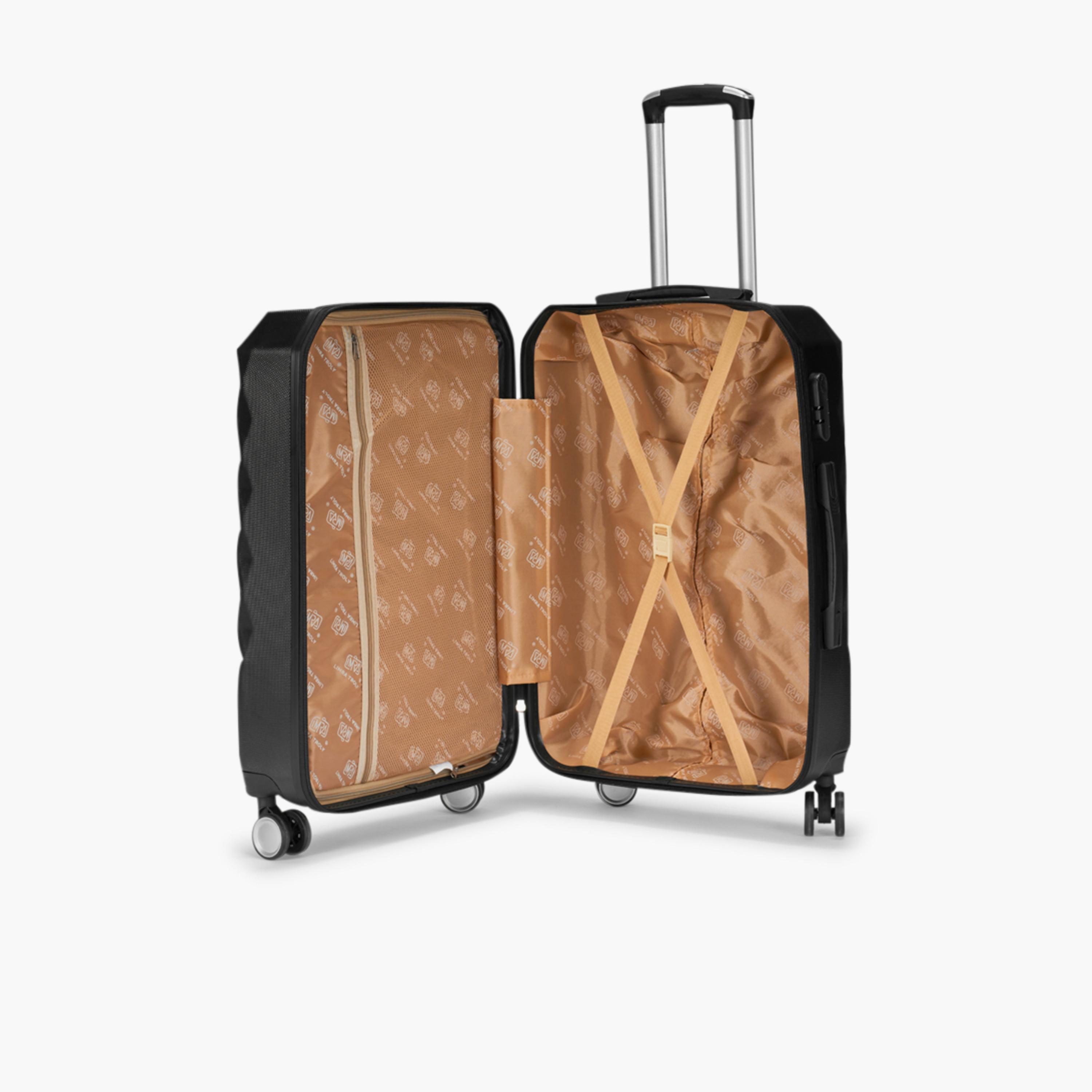 LIMRA Set of 6 ABS Hard Sided 4-Wheeler Spinner Luggage with Combination Lock-travel-luggagesandbags-luggage-image-6