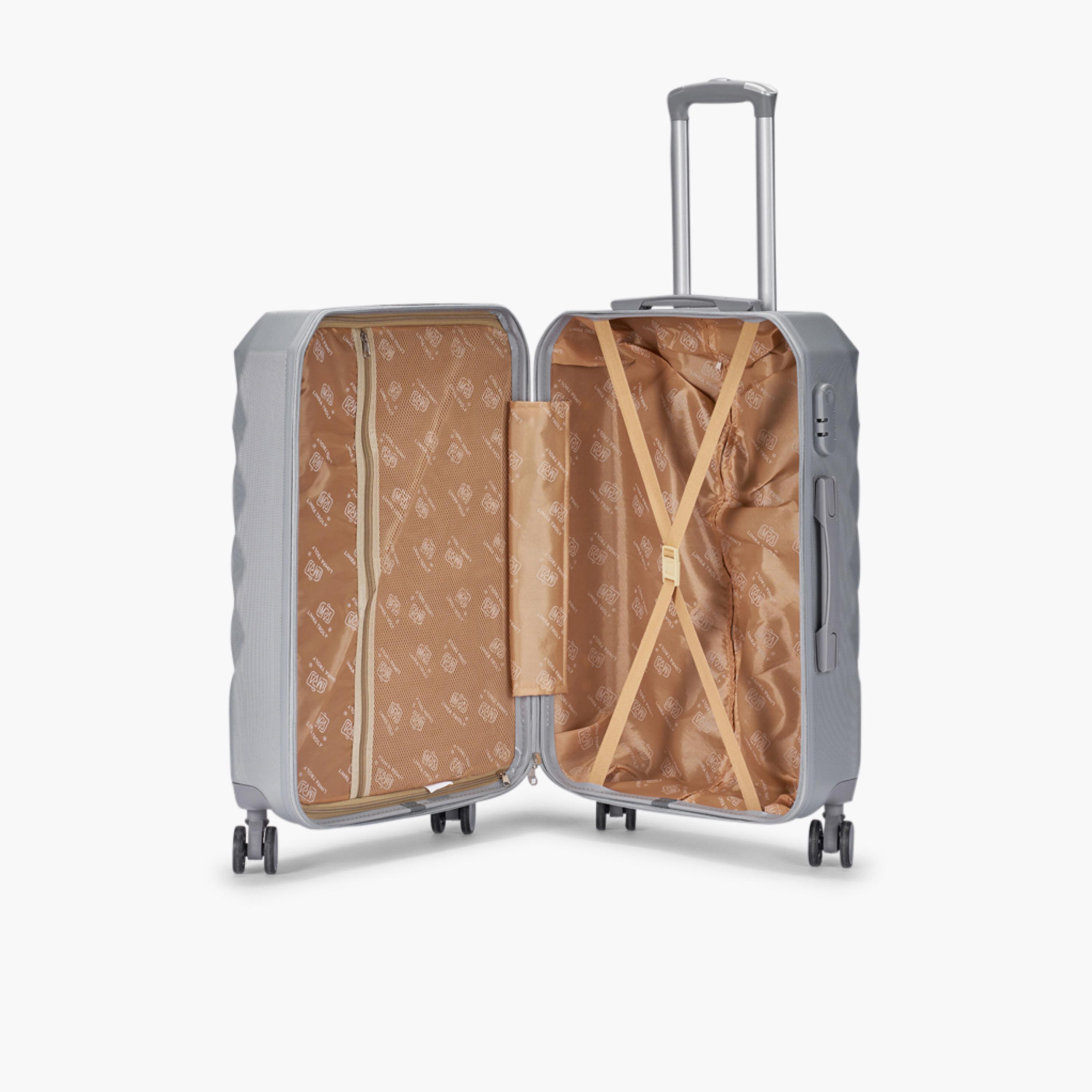 LIMRA Set of 6 ABS Hard Sided 4-Wheeler Spinner Luggage with Combination Lock-travel-luggagesandbags-luggage-image-6
