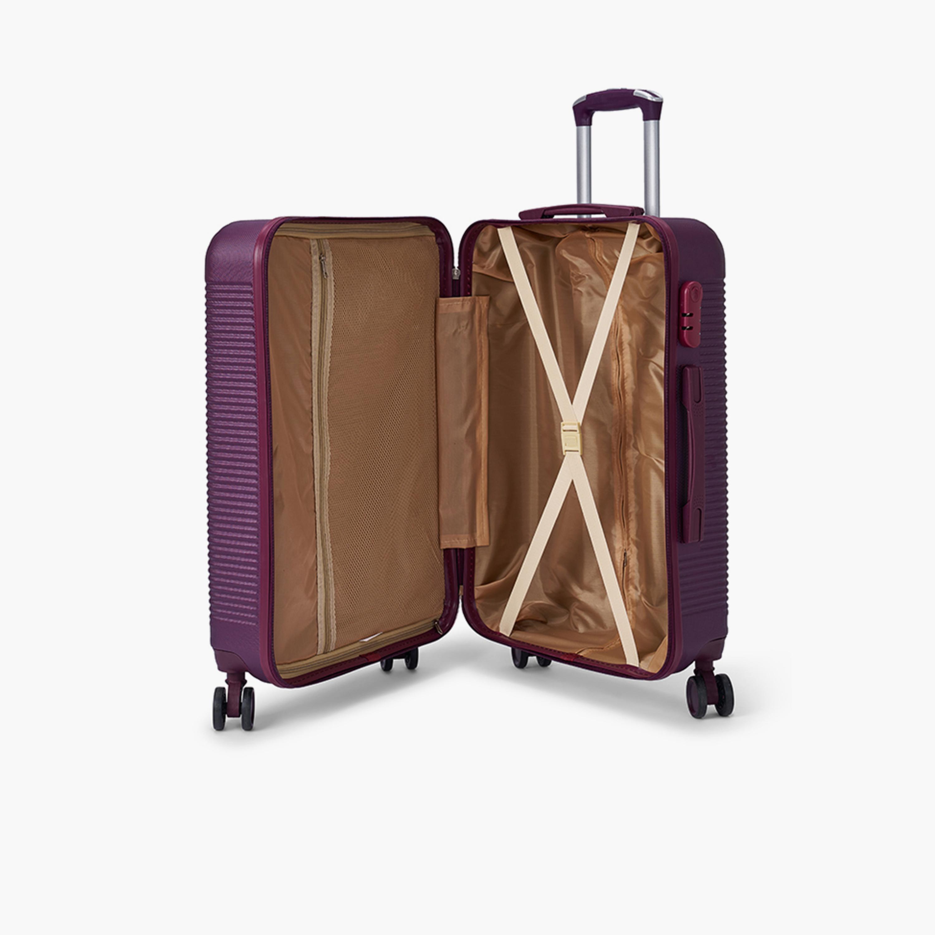 LIMRA Set of 6 ABS Hard Sided 4-Wheeler Spinner Luggage with Combination Lock-travel-luggagesandbags-luggage-image-6