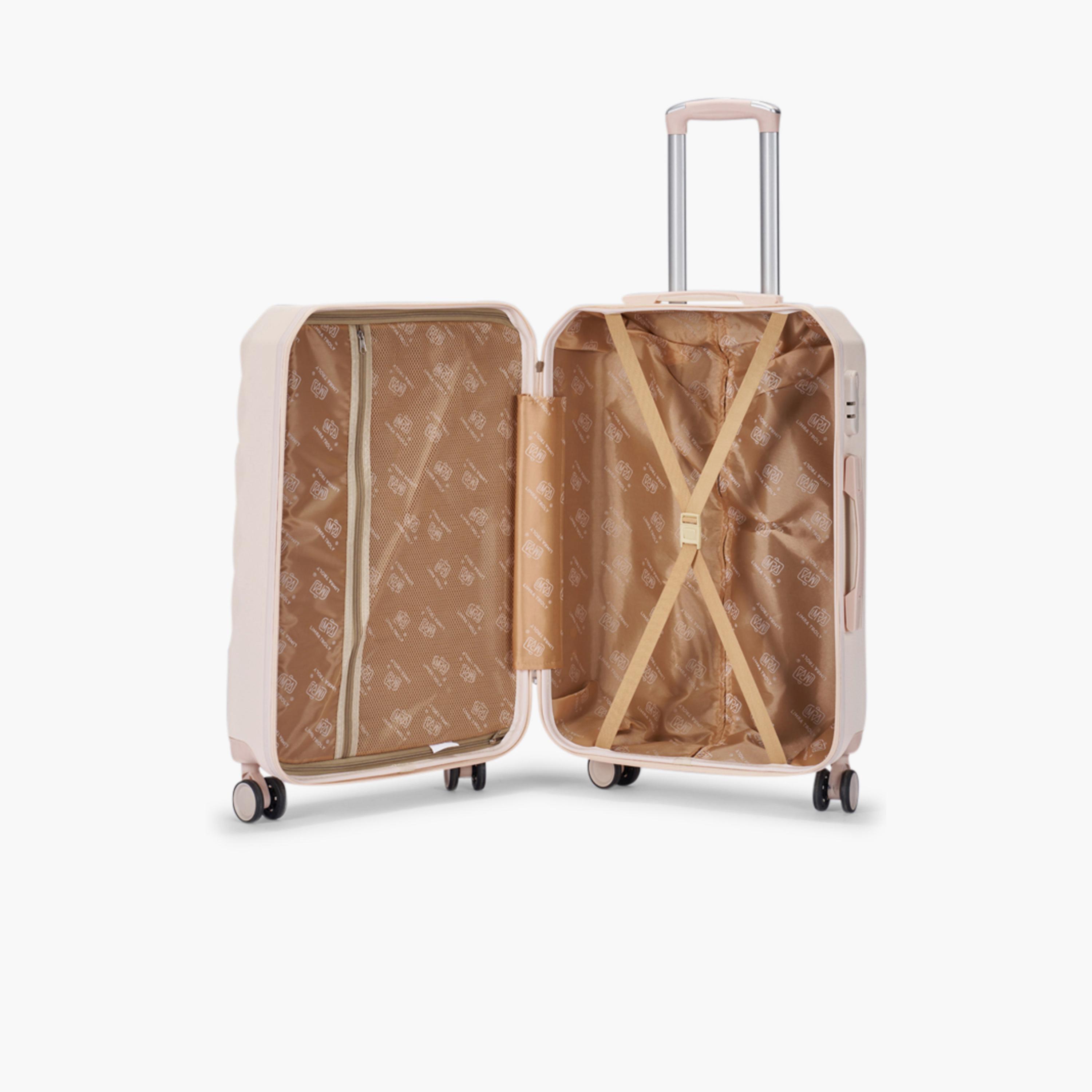 LIMRA Set of 5 ABS Hard Sided 4-Wheeler Spinner Luggage with Combination Lock-travel-luggagesandbags-luggage-image-6