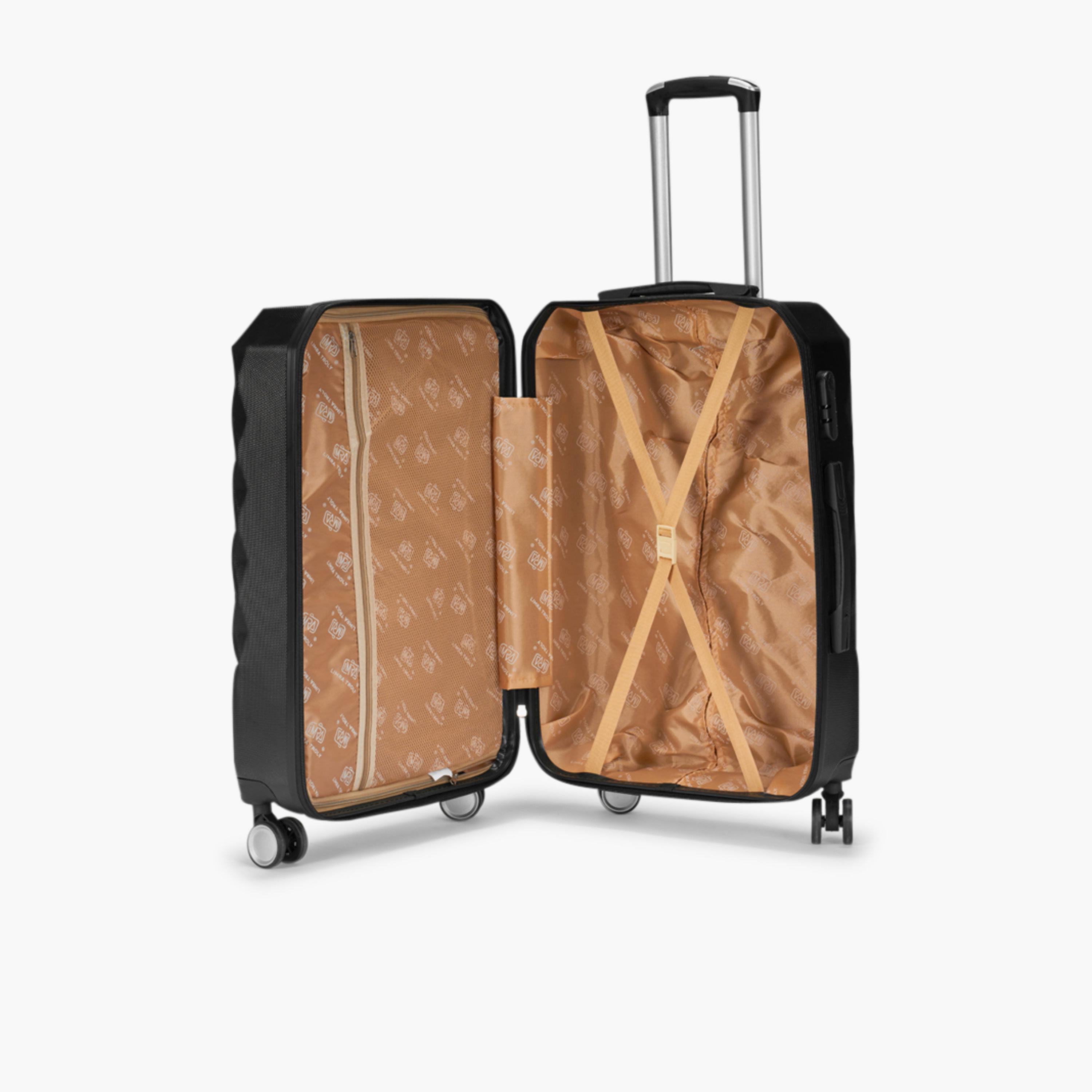 LIMRA Set of 5 ABS Hard Sided 4-Wheeler Spinner Luggage with Combination Lock-travel-luggagesandbags-luggage-image-6