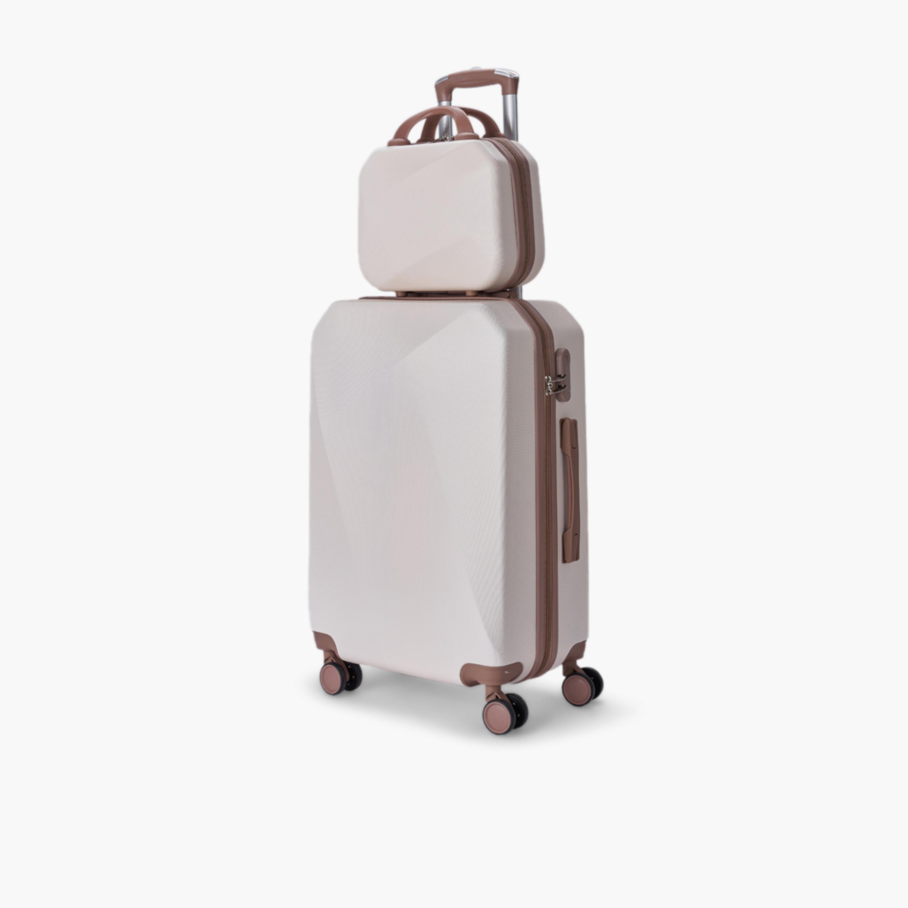 LIMRA Set of 5 ABS Hard Sided 4-Wheeler Spinner Luggage with Combination Lock-travel-luggagesandbags-luggage-image-4