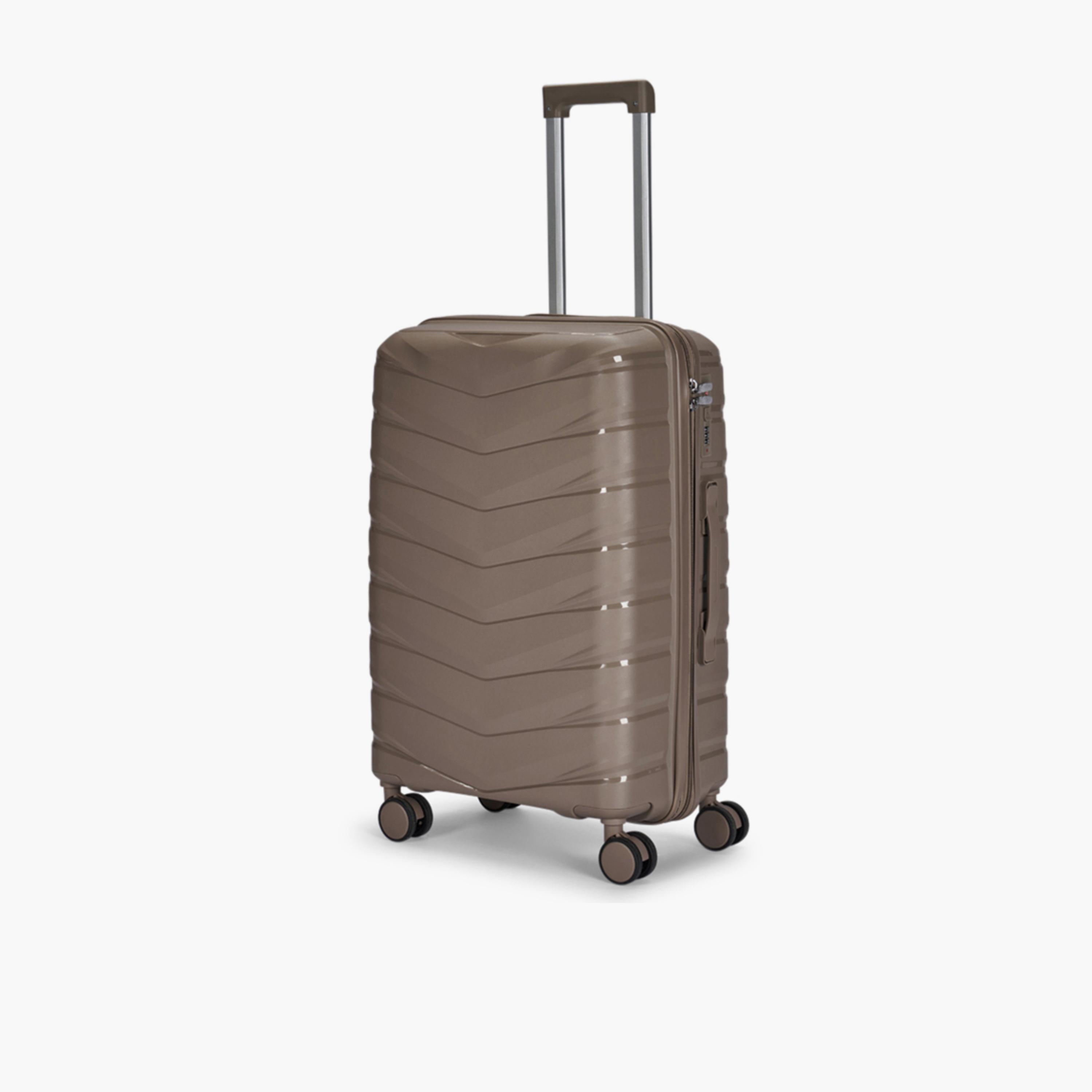 LIMRA Set of 4 Polypropylene Hard Sided 4-Wheeler Spinner Luggage with Combination Lock-travel-luggagesandbags-luggage-image-5
