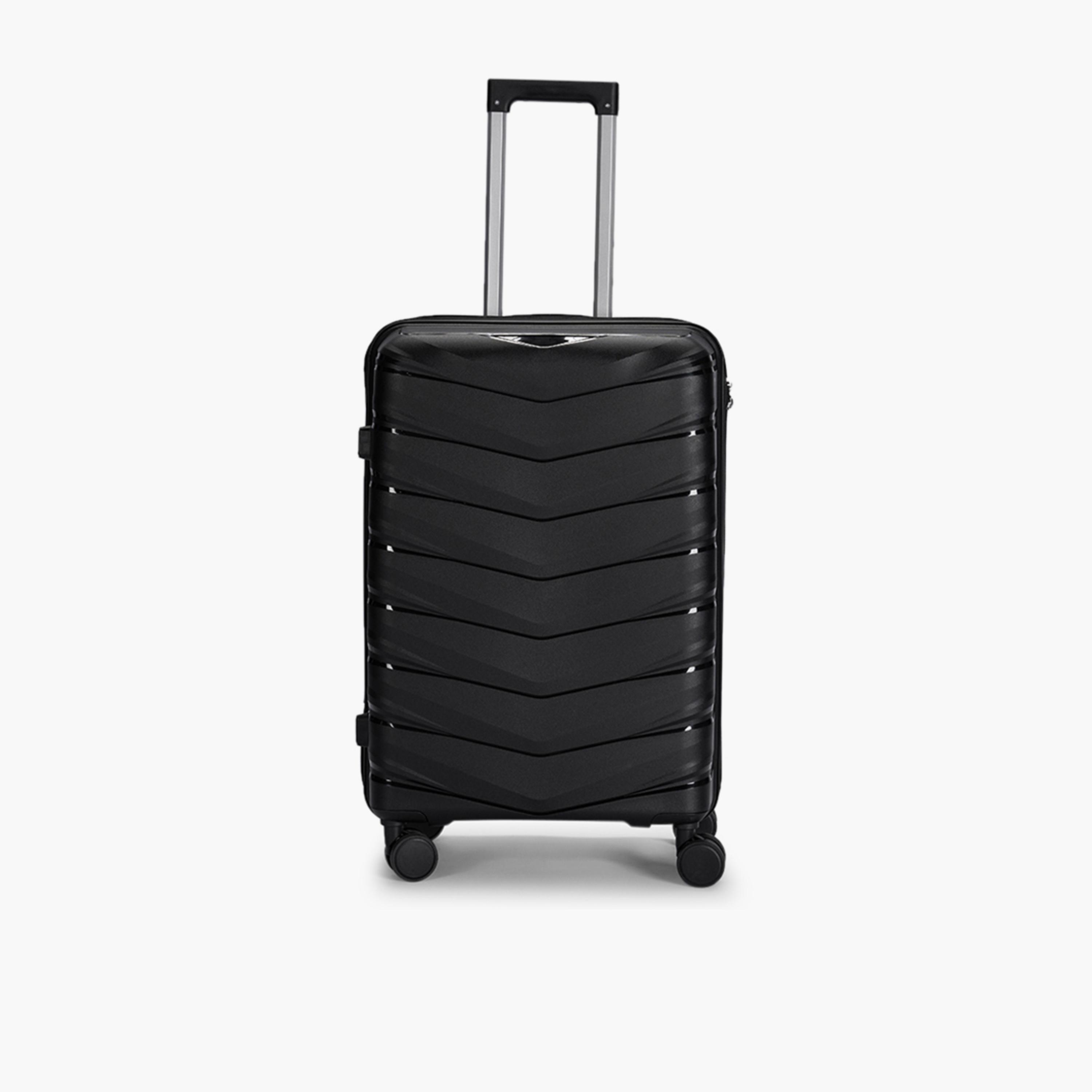 LIMRA Set of 4 Polypropylene Hard Sided 4-Wheeler Spinner Luggage with Combination Lock-travel-luggagesandbags-luggage-image-4