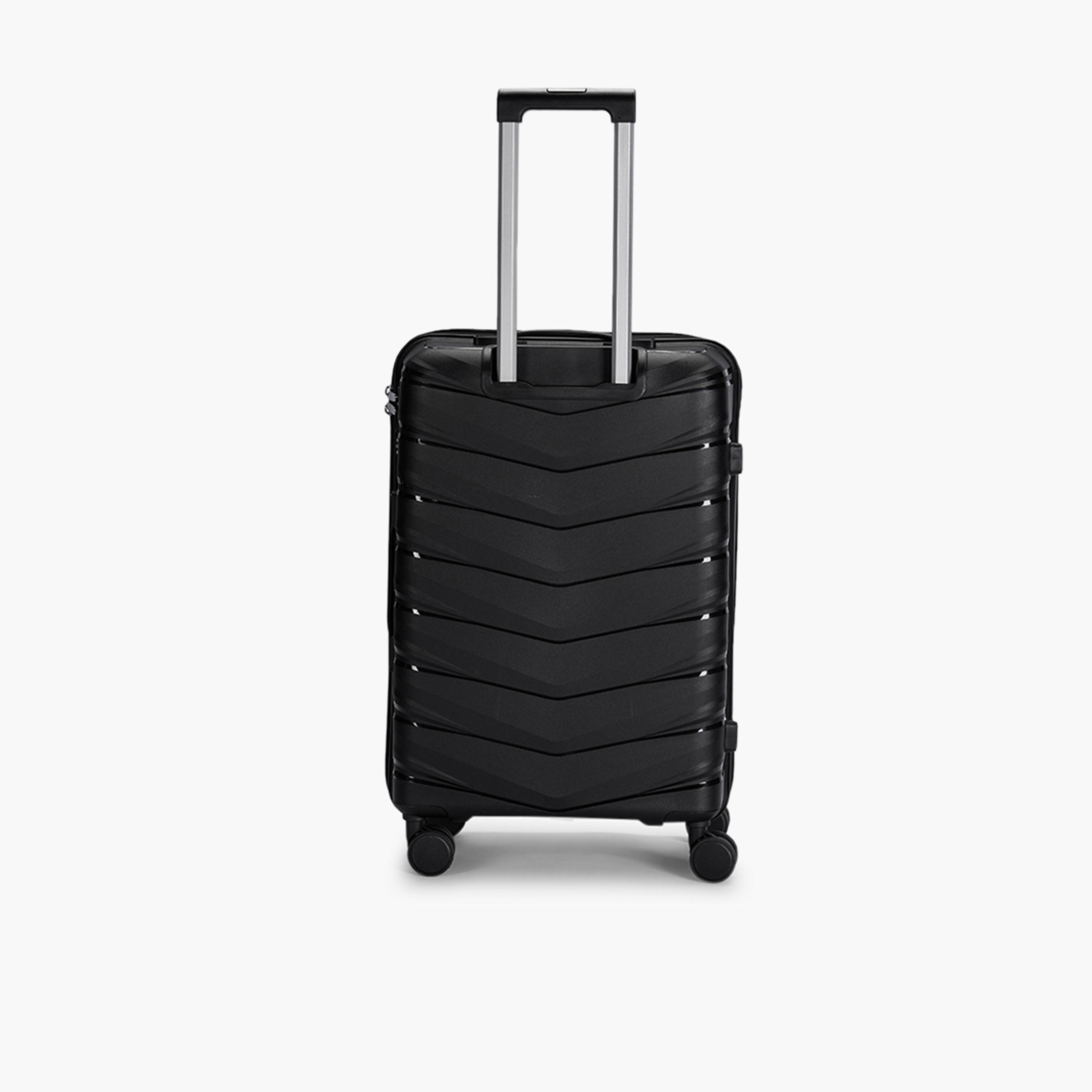 LIMRA Set of 4 Polypropylene Hard Sided 4-Wheeler Spinner Luggage with Combination Lock-travel-luggagesandbags-luggage-image-5