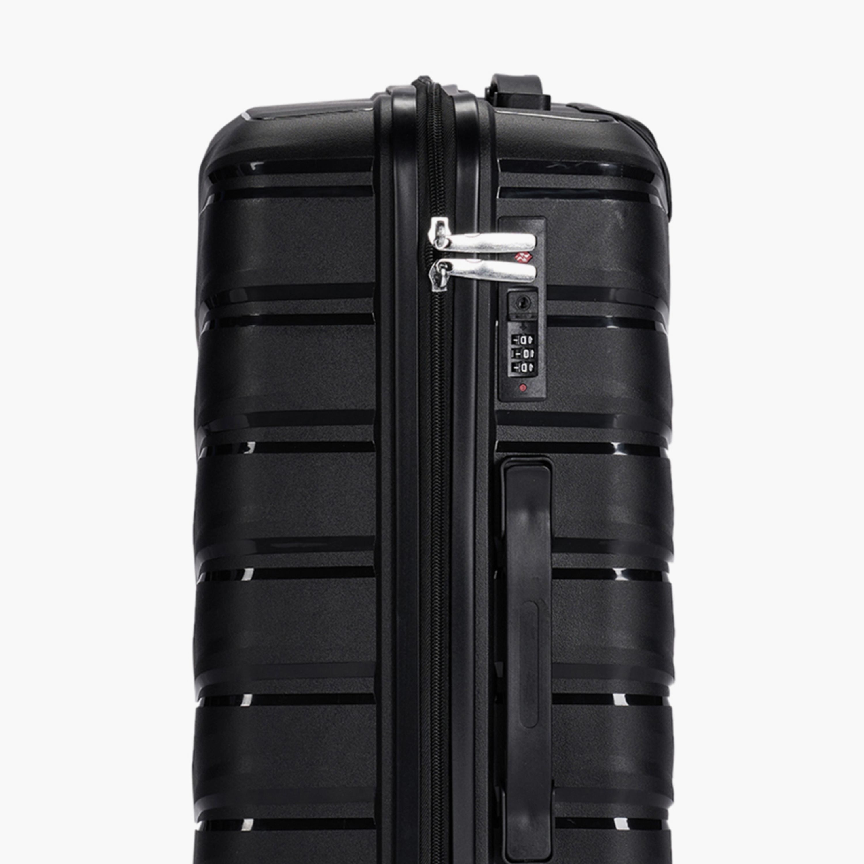 LIMRA Set of 4 Polypropylene Hard Sided 4-Wheeler Spinner Luggage with Combination Lock-travel-luggagesandbags-luggage-image-8