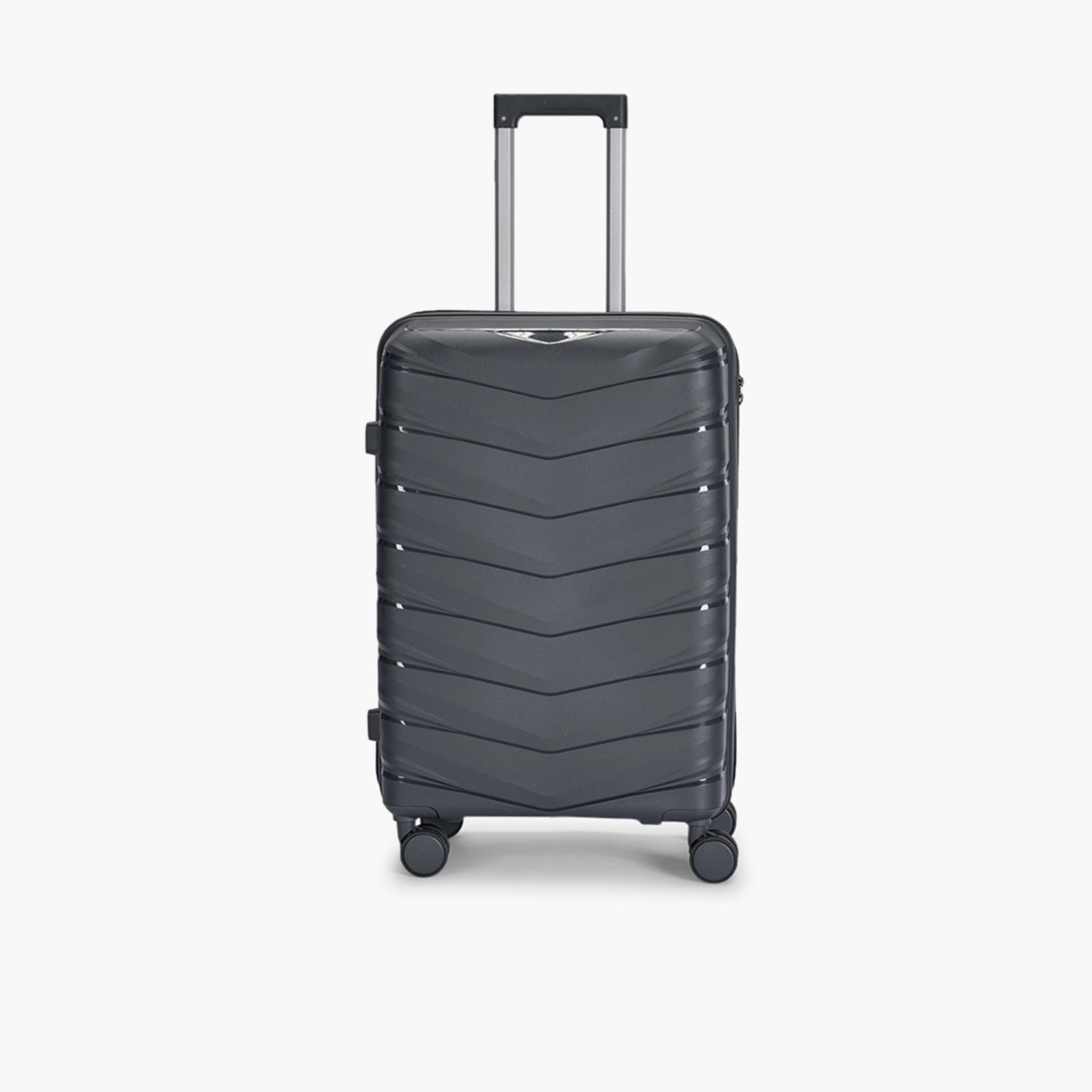 LIMRA Set of 4 Polypropylene Hard Sided 4-Wheeler Spinner Luggage with Combination Lock-travel-luggagesandbags-luggage-image-5