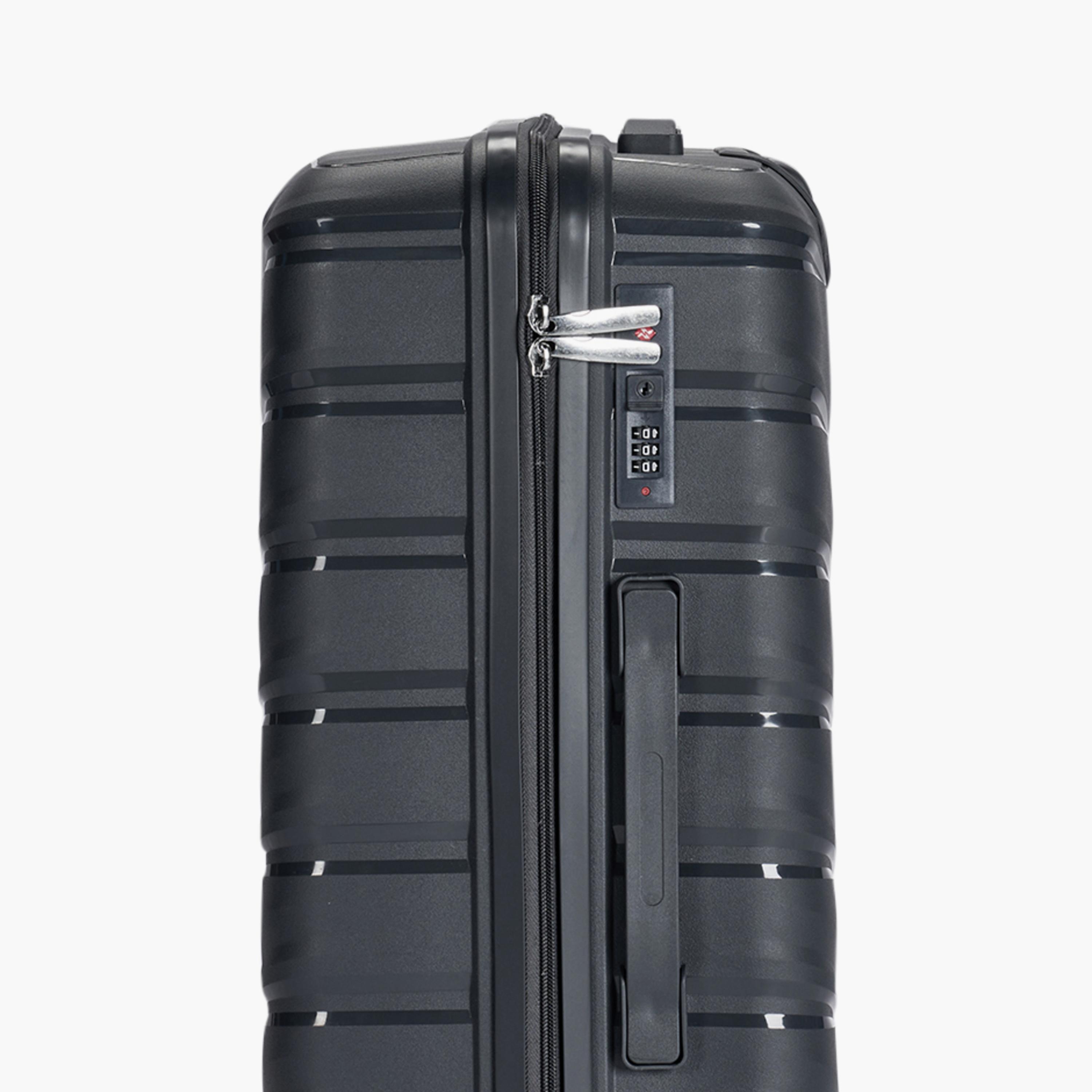 LIMRA Set of 4 Polypropylene Hard Sided 4-Wheeler Spinner Luggage with Combination Lock-travel-luggagesandbags-luggage-image-8