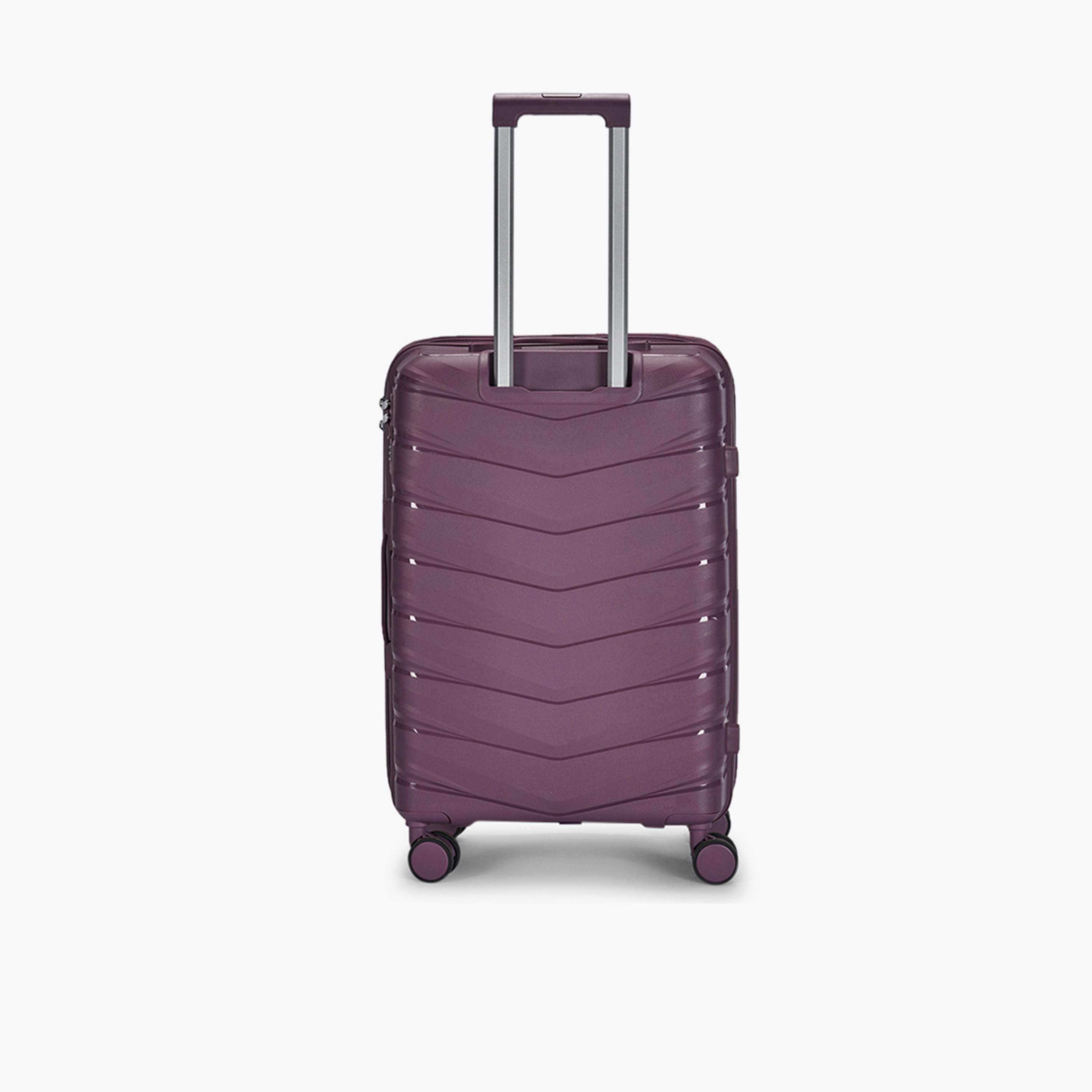 LIMRA Set of 4 Polypropylene Hard Sided 4-Wheeler Spinner Luggage with Combination Lock-travel-luggagesandbags-luggage-image-5