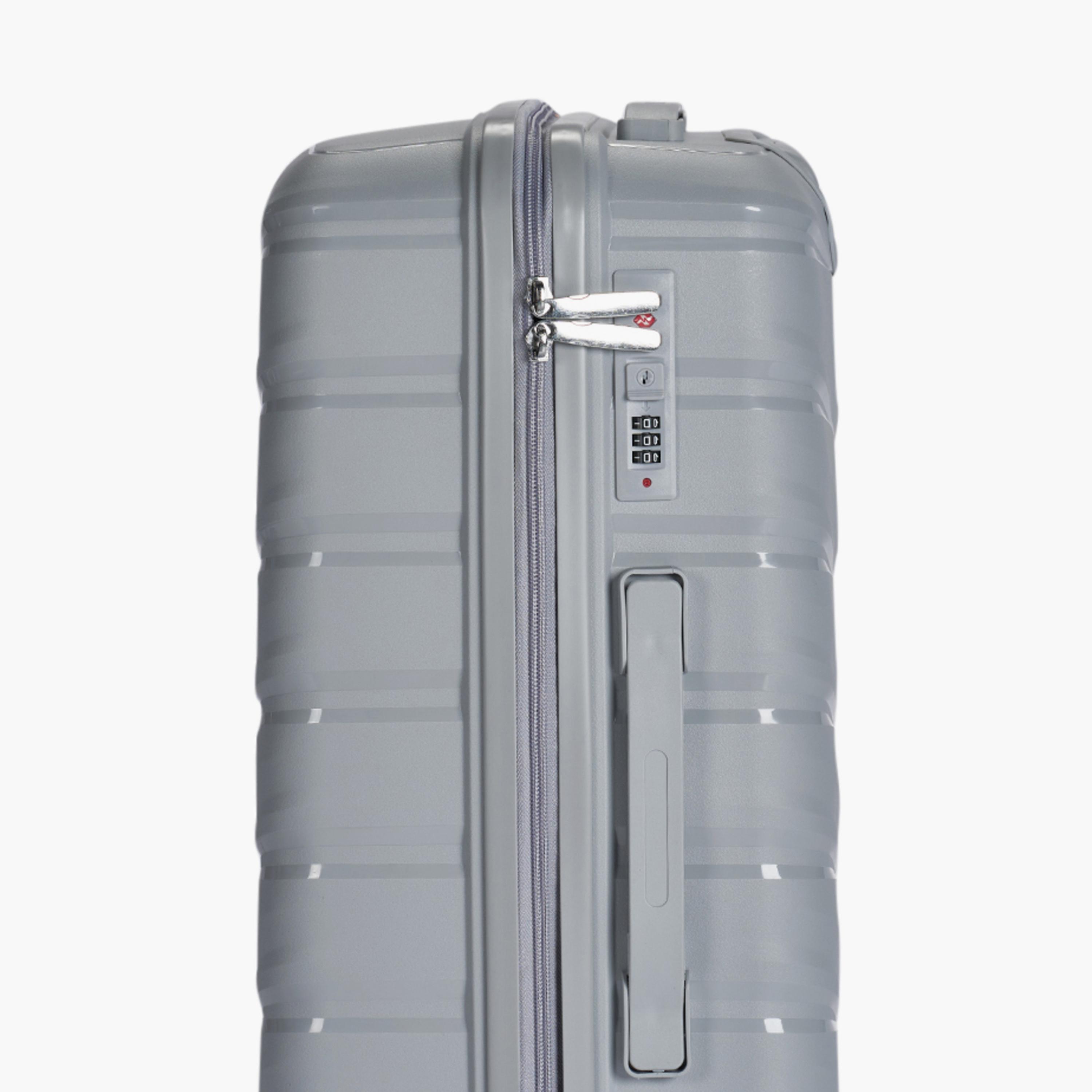 LIMRA Set of 4 Polypropylene Hard Sided 4-Wheeler Spinner Luggage with Combination Lock-travel-luggagesandbags-luggage-image-8