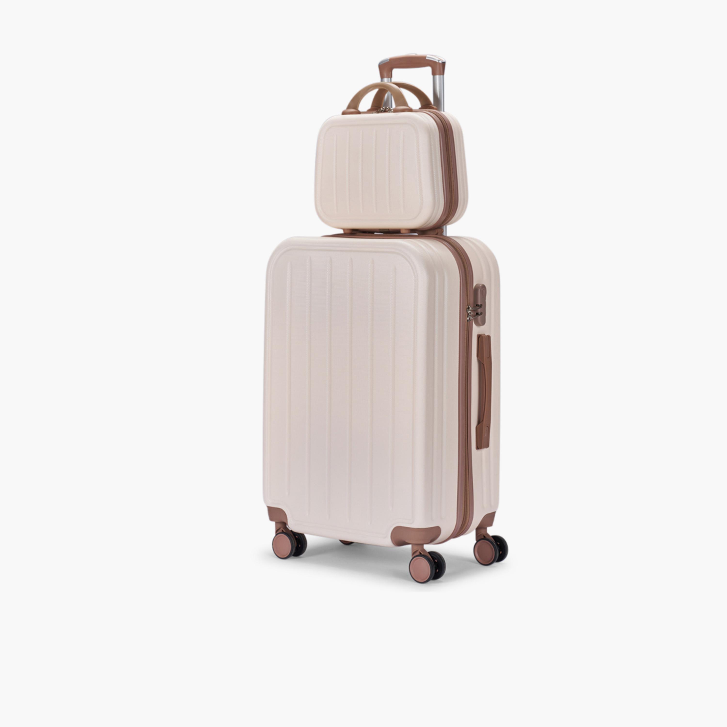 LIMRA Set of 6 ABS Hard Sided 4-Wheeler Spinner Luggage with Combination Lock-travel-luggagesandbags-luggage-image-7