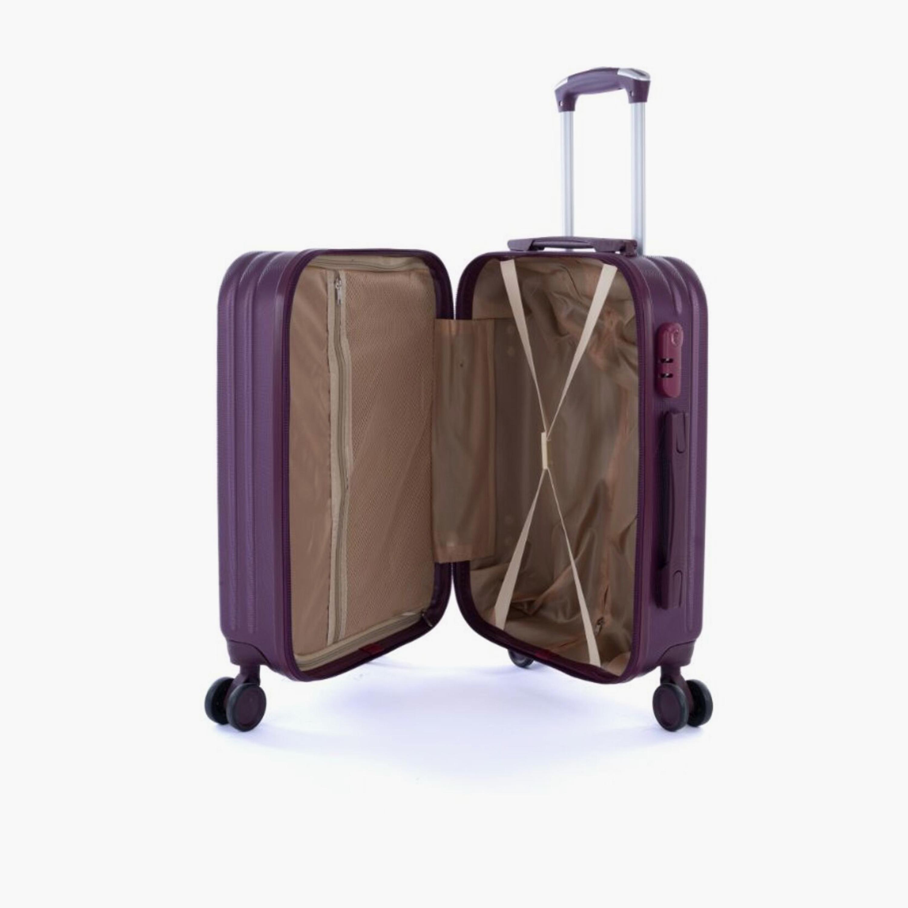 LIMRA Set of 6 ABS Hard Sided 4-Wheeler Spinner Luggage with Combination Lock-travel-luggagesandbags-luggage-image-6