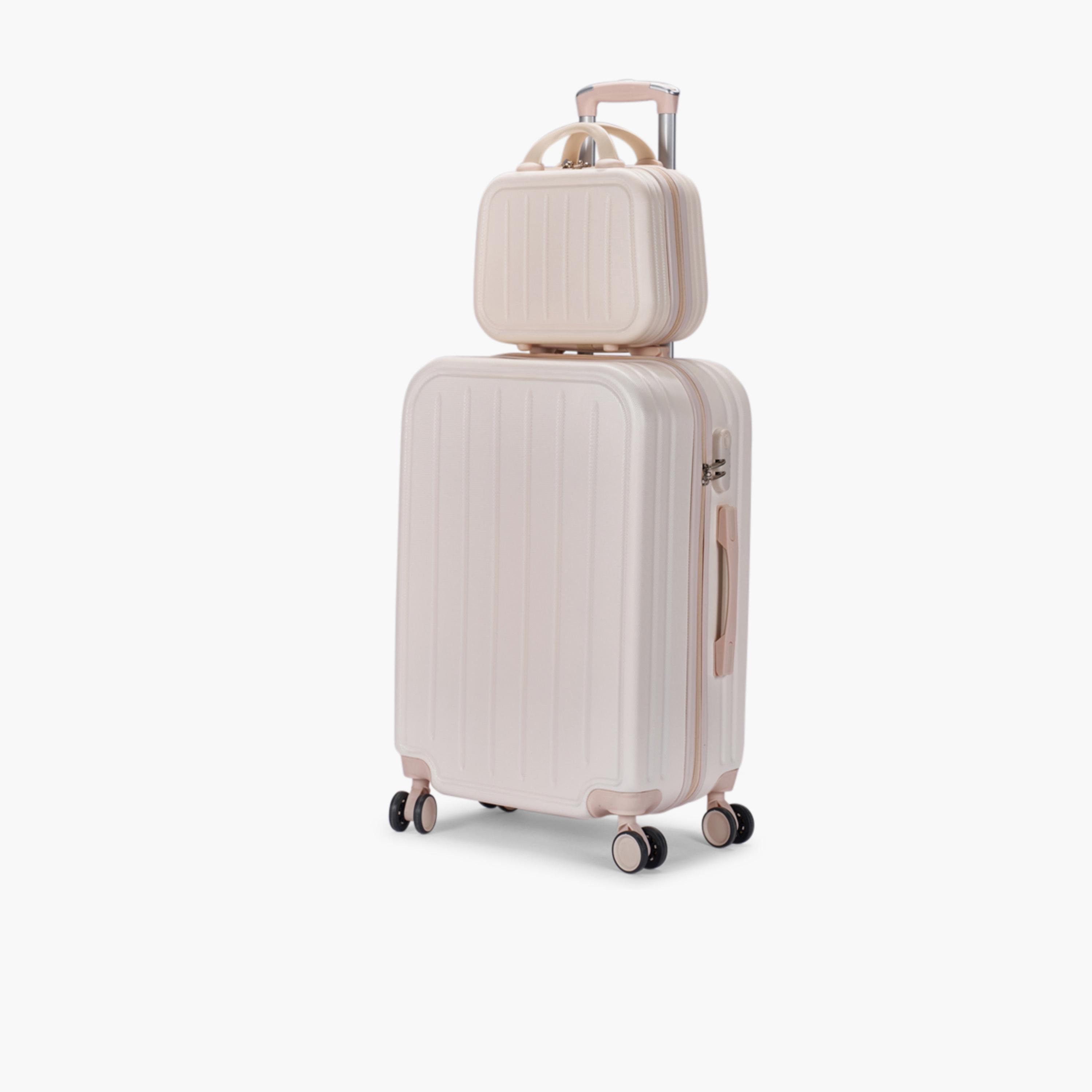 LIMRA Set of 6 ABS Hard Sided 4-Wheeler Spinner Luggage with Combination Lock-travel-luggagesandbags-luggage-image-7