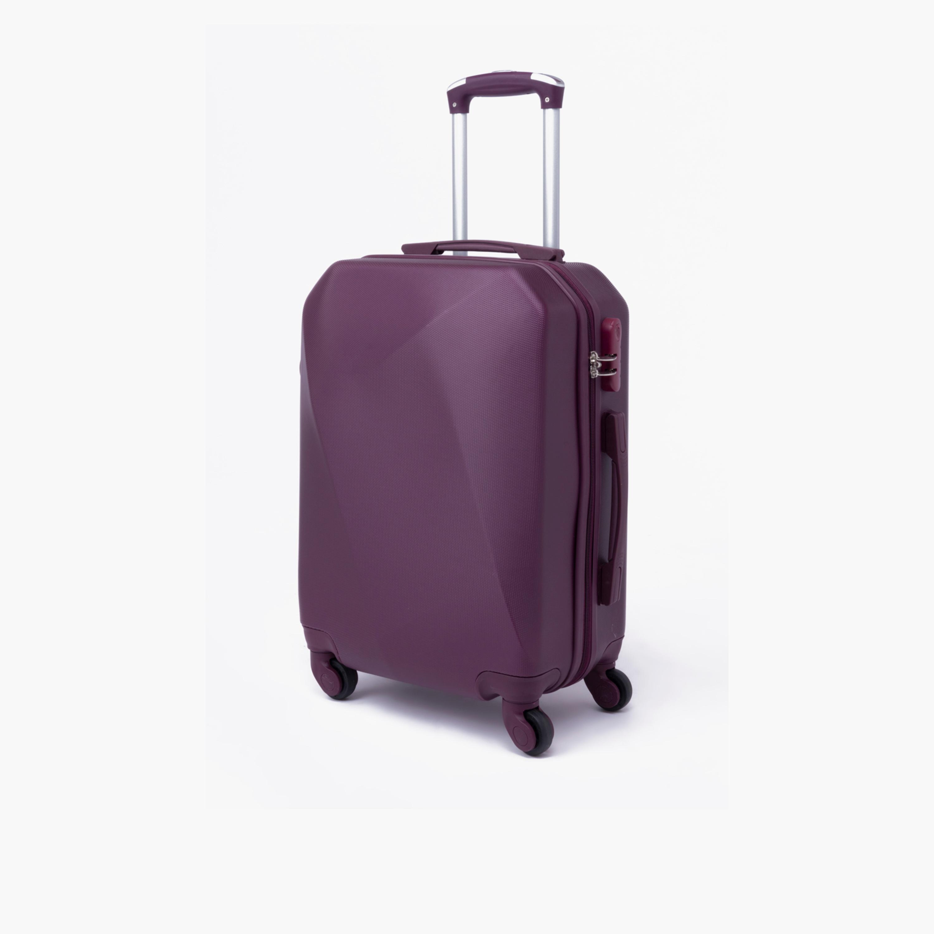LIMRA 56 CM Small Cabin ABS Hard Sided 4-Wheeler Spinner Luggage with Combination Lock-travel-luggagesandbags-luggage-image-1