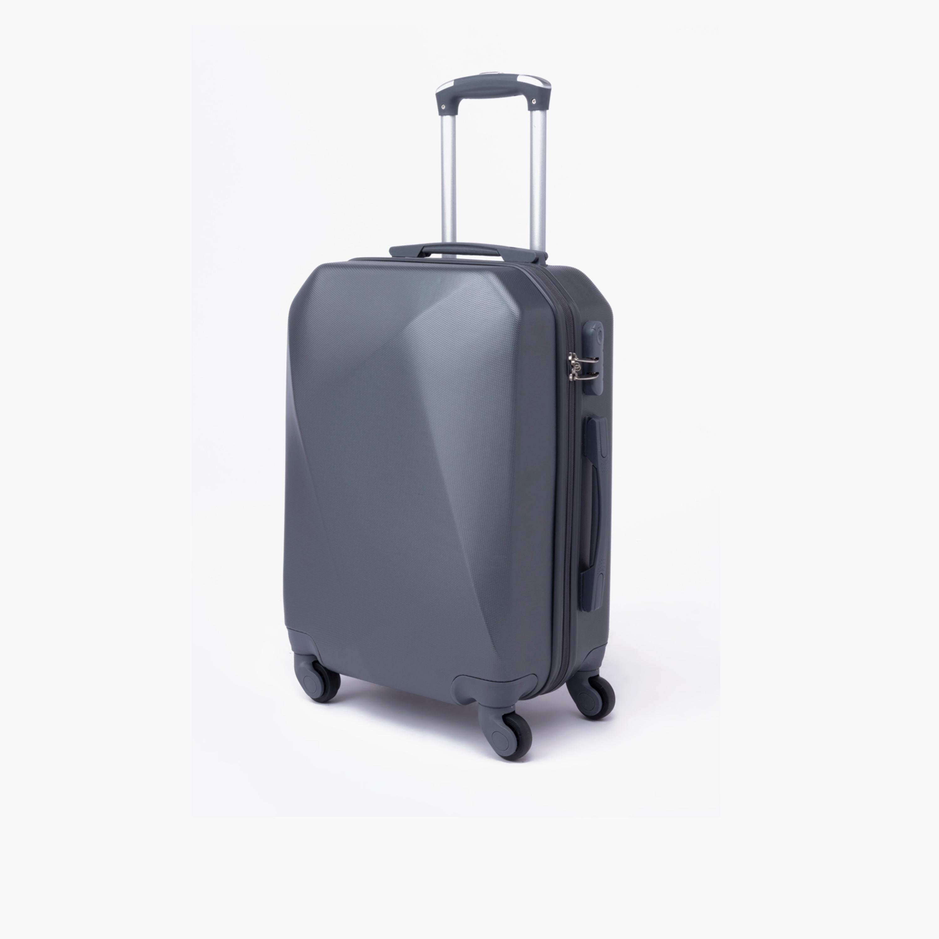 LIMRA 56 CM Small Cabin ABS Hard Sided 4-Wheeler Spinner Luggage with Combination Lock-travel-luggagesandbags-luggage-image-1