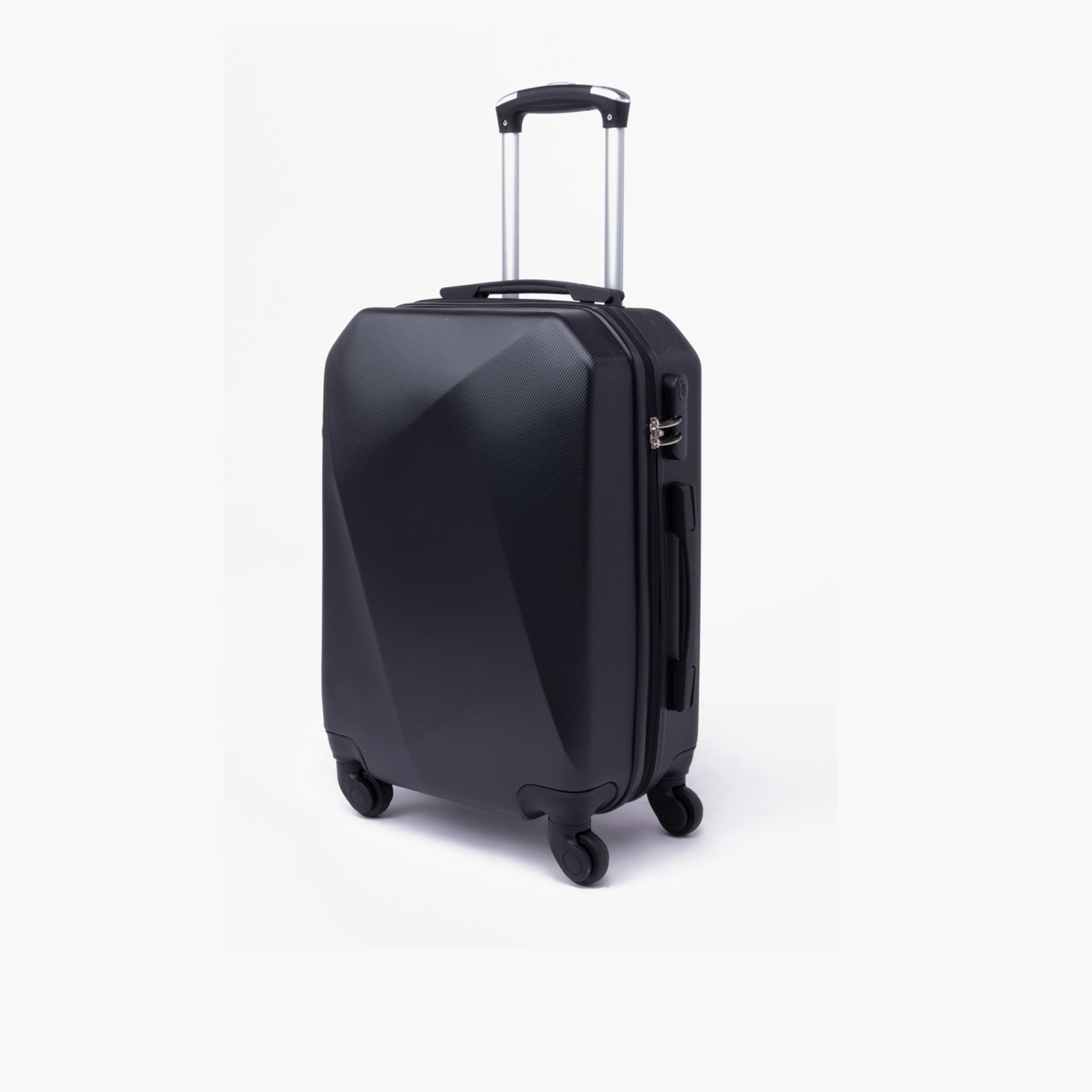 LIMRA 56 CM Small Cabin ABS Hard Sided 4-Wheeler Spinner Luggage with Combination Lock-travel-luggagesandbags-luggage-image-1