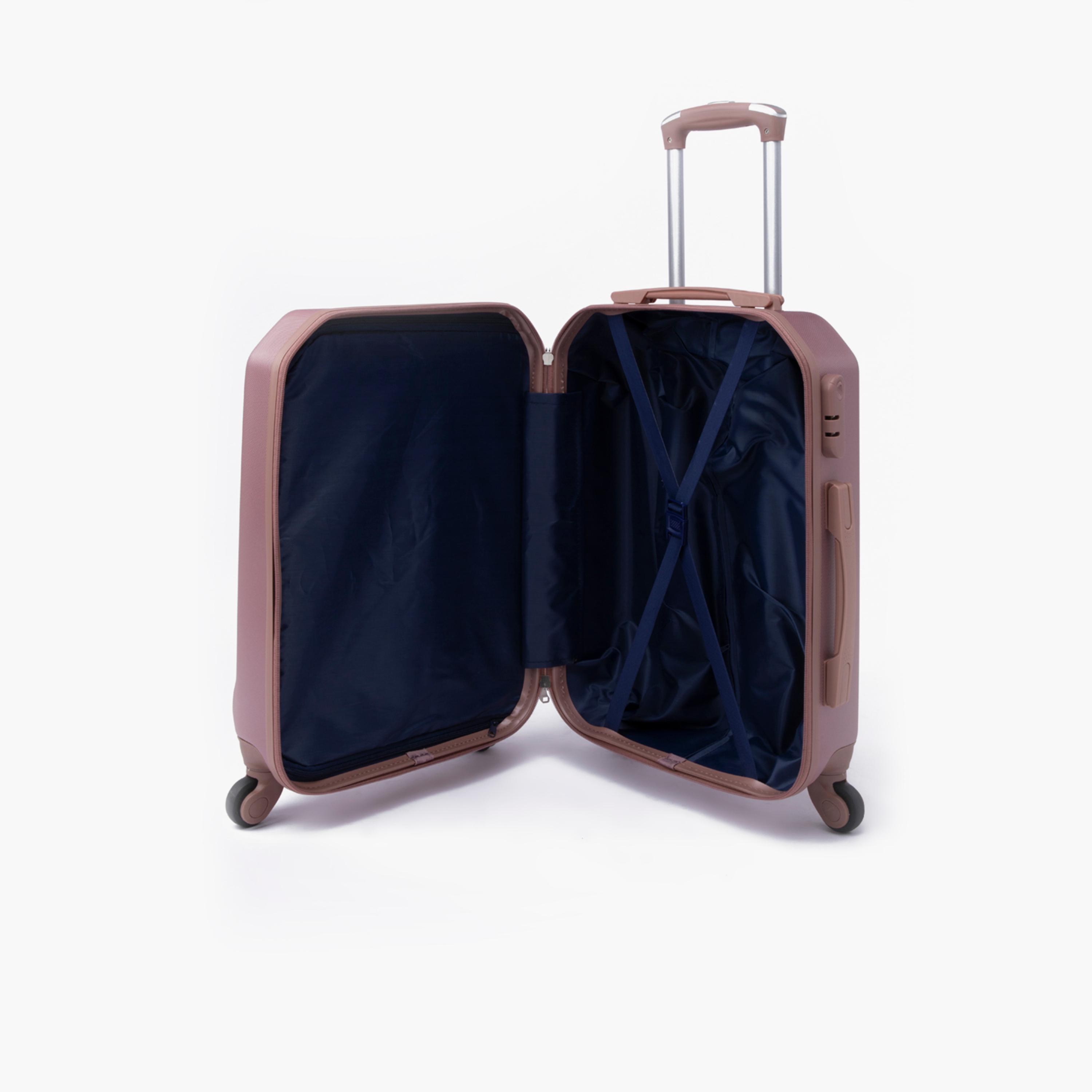 LIMRA 56 CM Small Cabin ABS Hard Sided 4-Wheeler Spinner Luggage with Combination Lock-travel-luggagesandbags-luggage-image-6