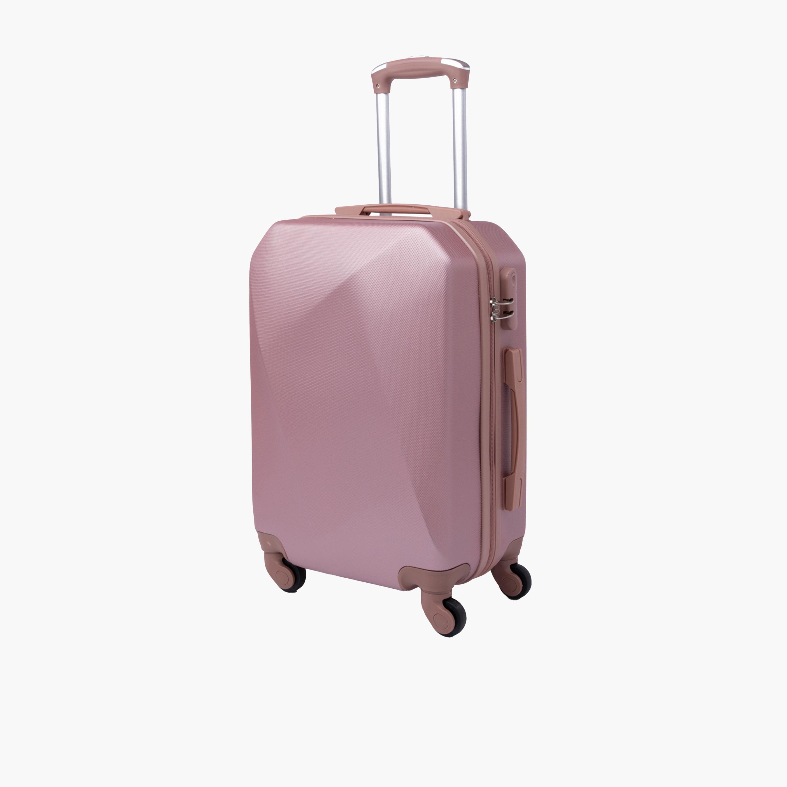 LIMRA 56 CM Small Cabin ABS Hard Sided 4-Wheeler Spinner Luggage with Combination Lock-travel-luggagesandbags-luggage-image-7